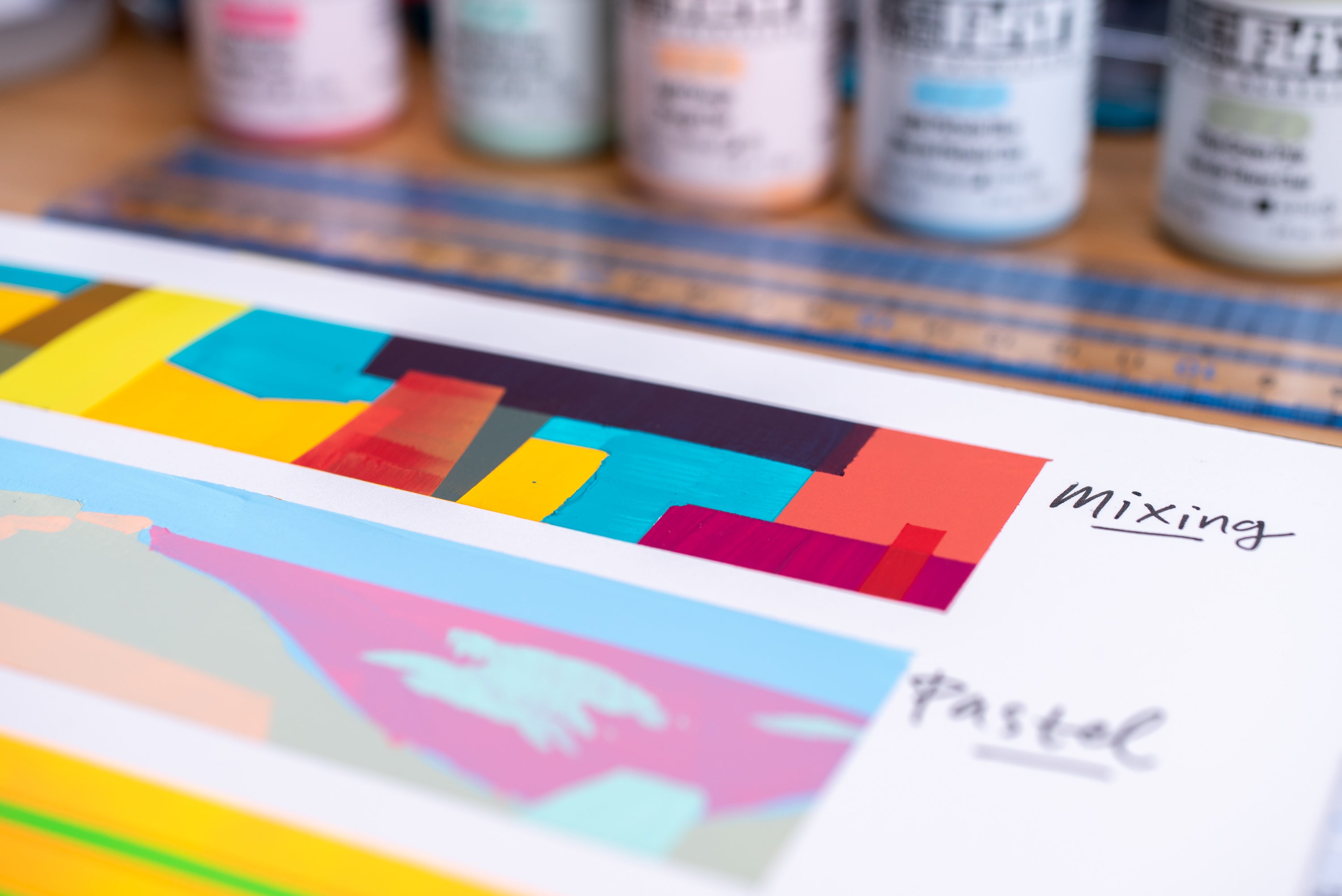 Golden SoFlat Matte Acrylics, Modern Mixing Set