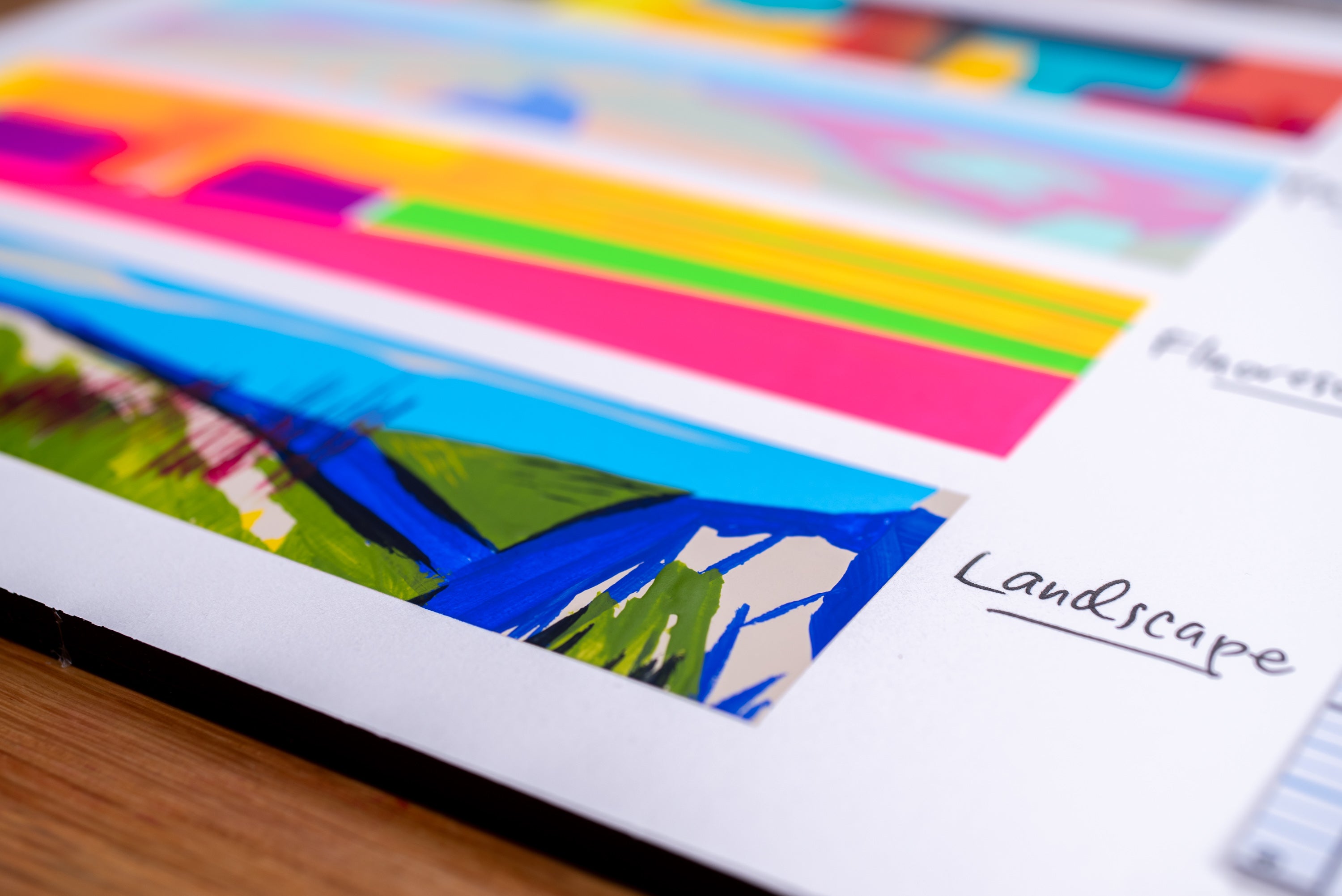 Golden SoFlat Matte Acrylics, Landscape Colors Set