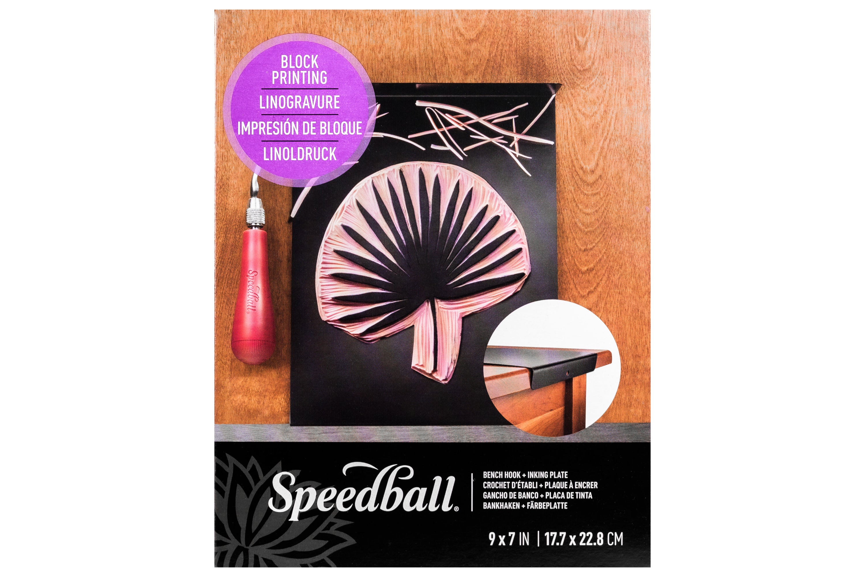 2-in-1 Inking Plate + Bench Hook