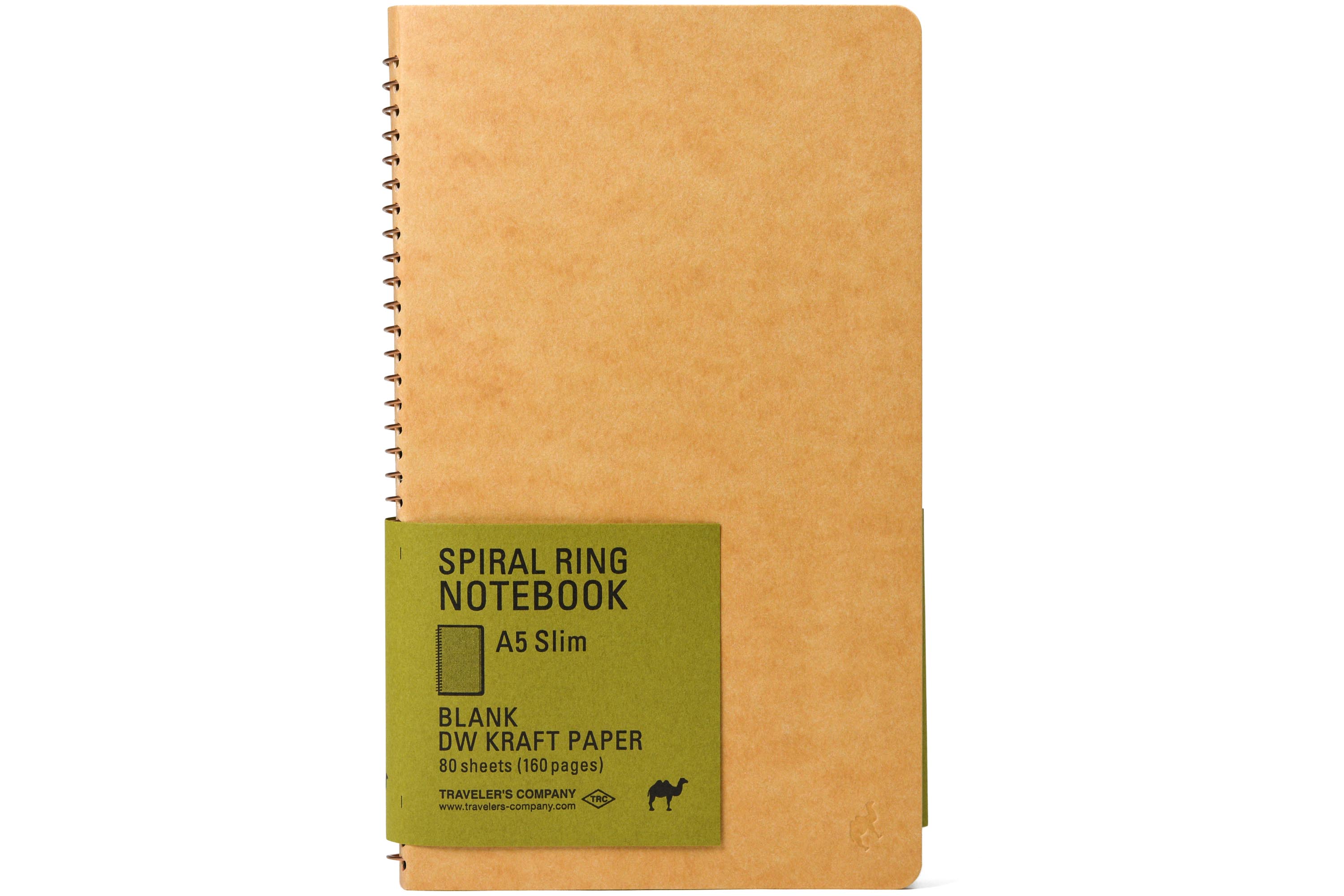 Spiral Ring Notebook, DW Kraft Paper