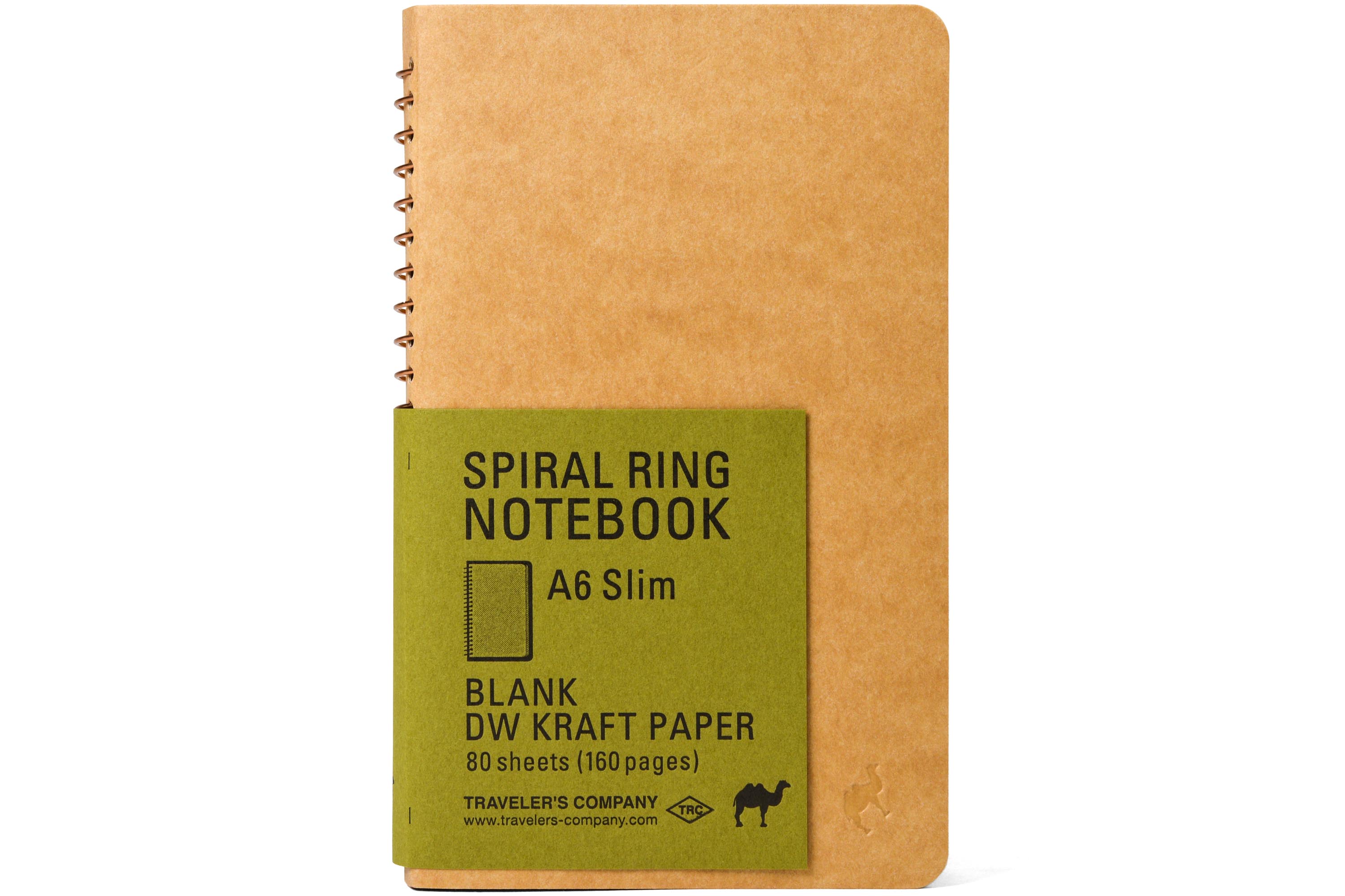 Spiral Ring Notebook, DW Kraft Paper