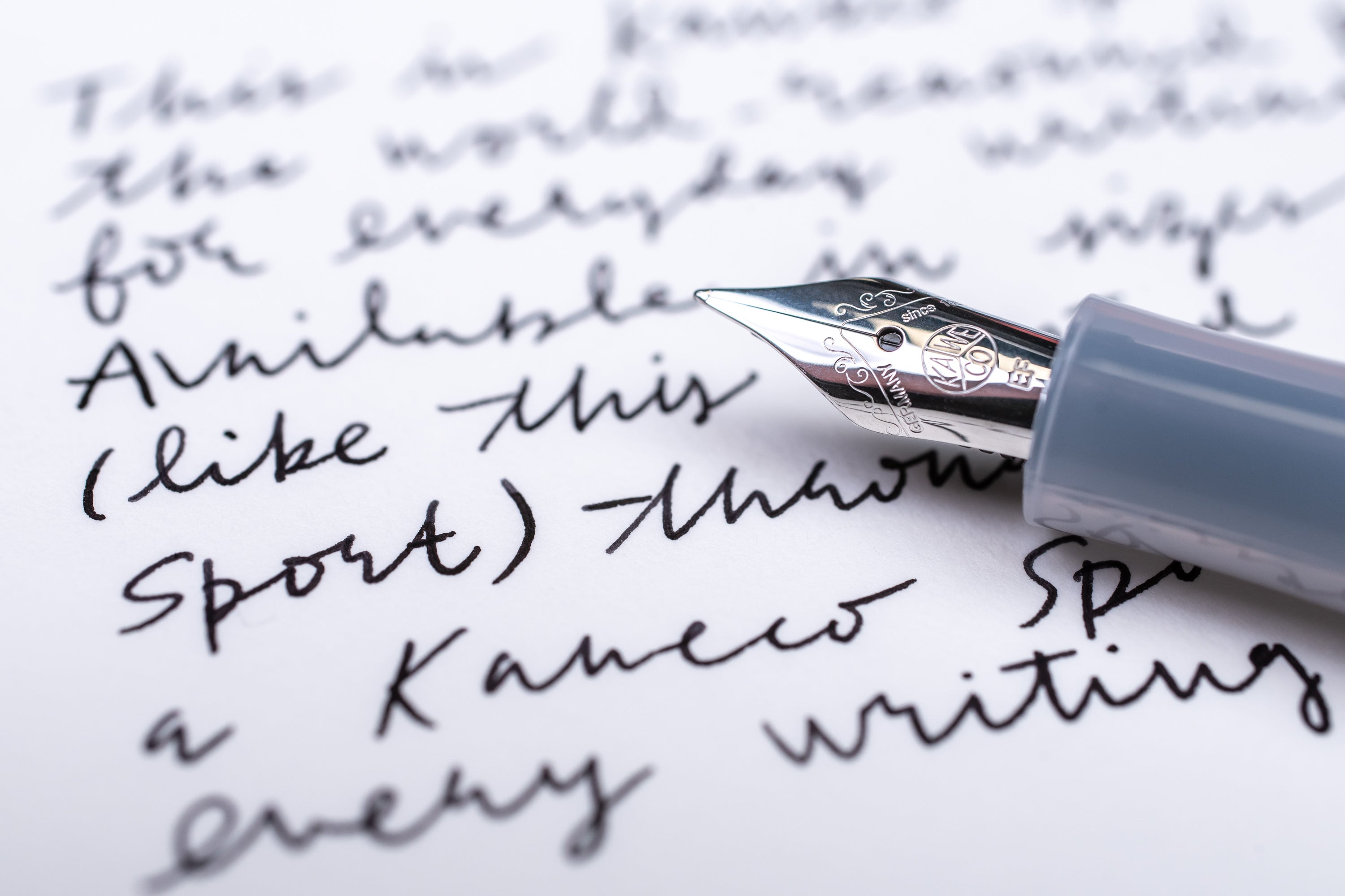 Sport Fountain Pen, Frosted Coconut