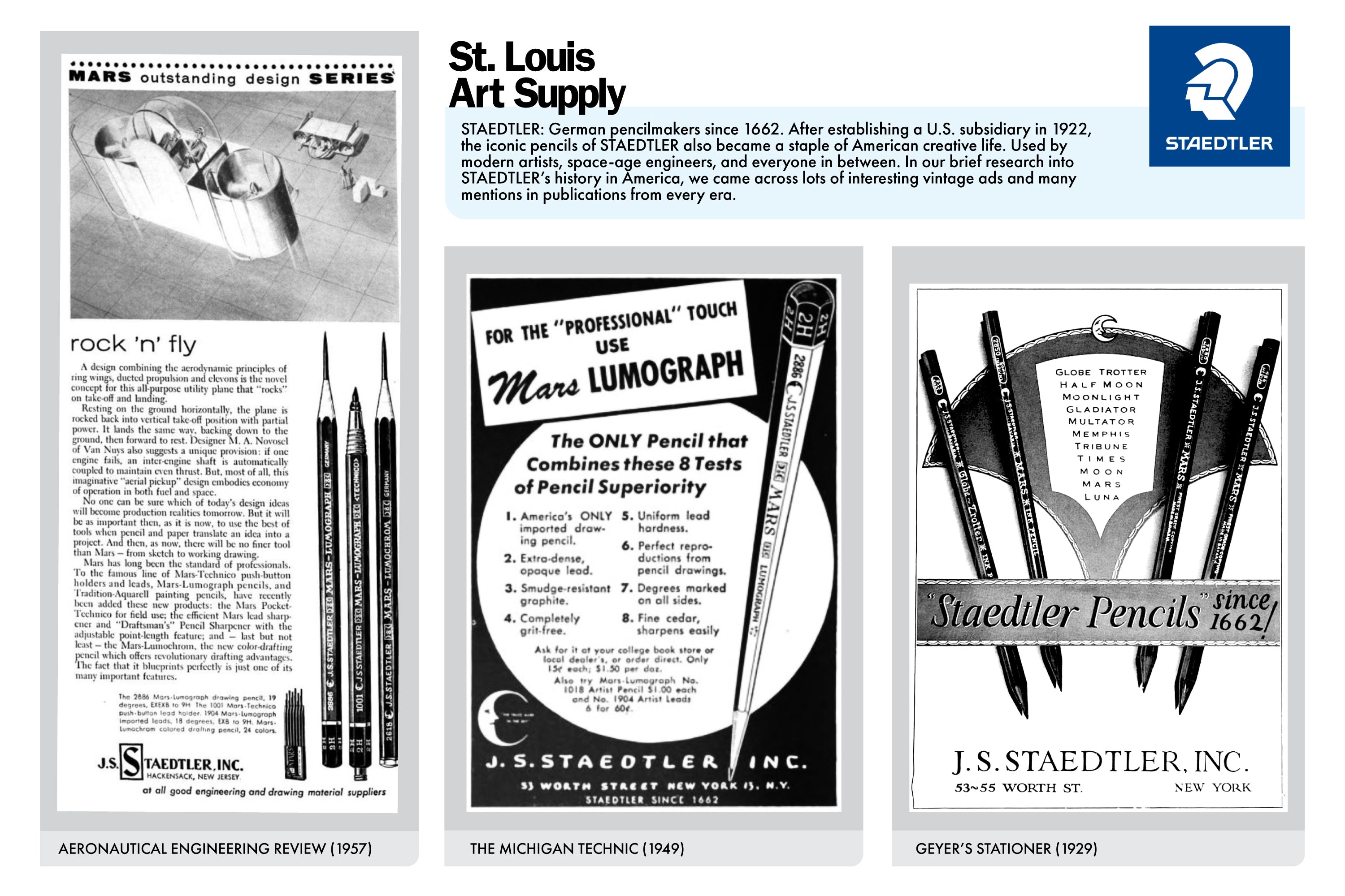 Mars Lumograph Drawing Pencil