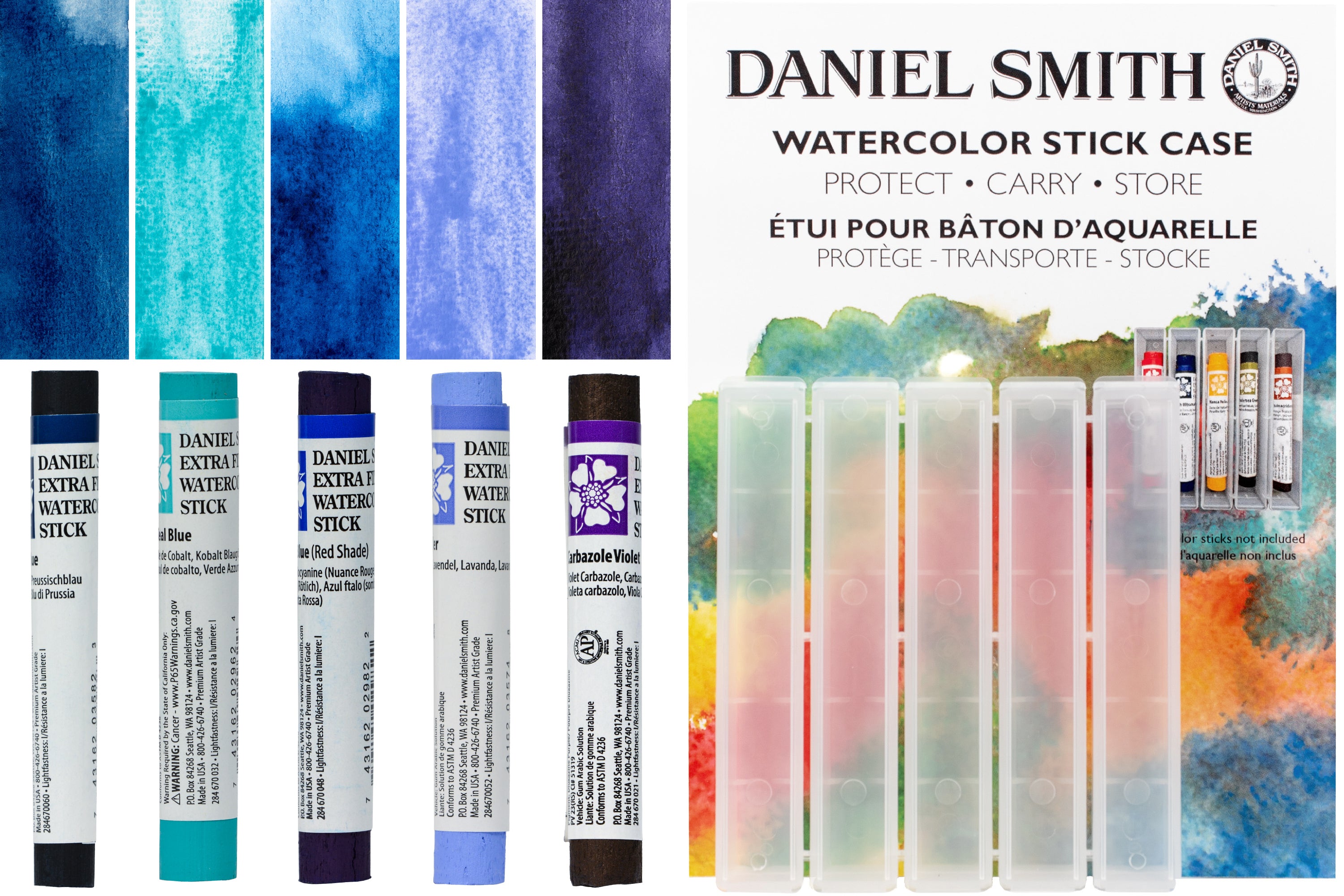 Extra Fine Watercolor Sticks, Cool Colors Combo Pack