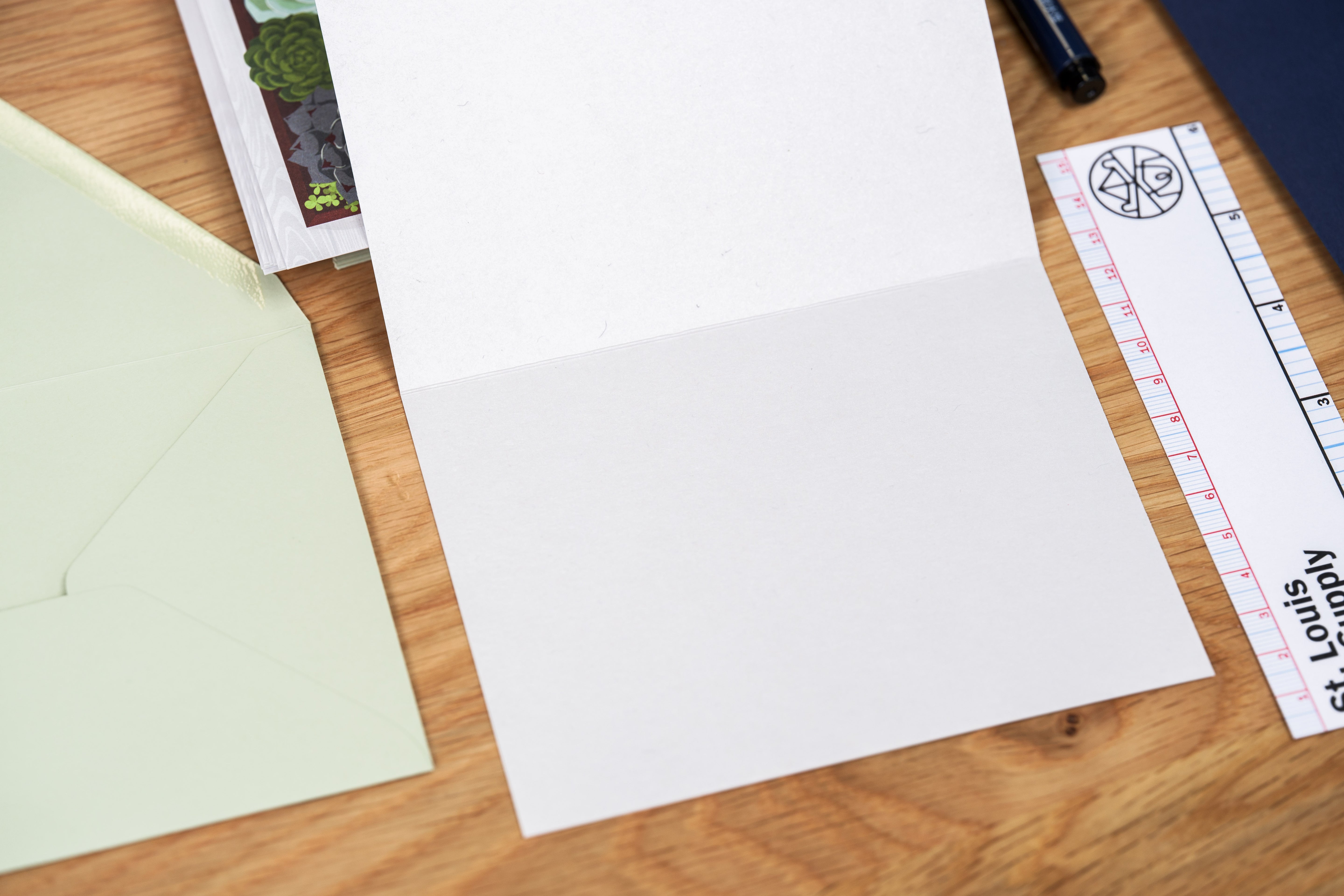 Succulents Blank Card Set