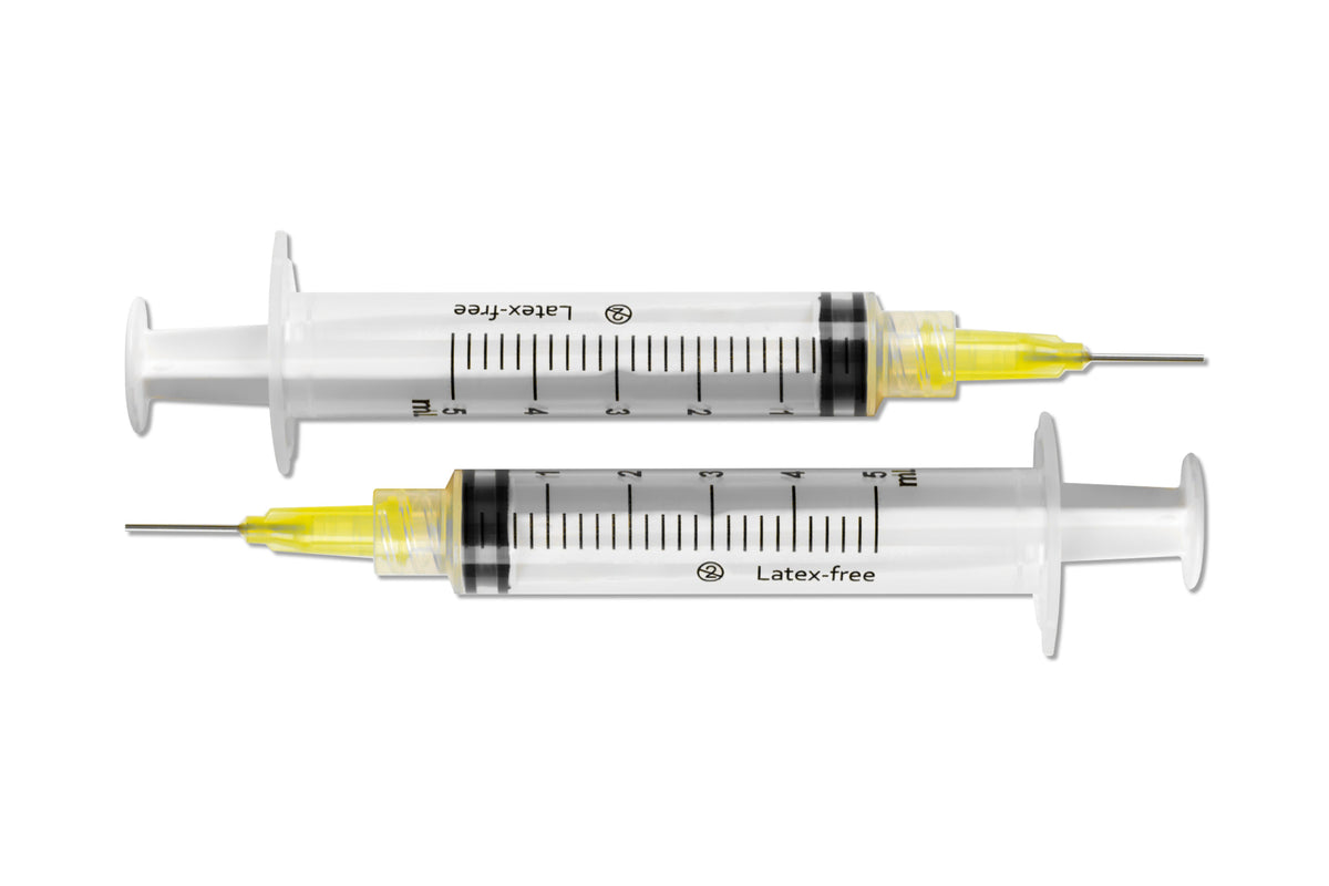 Blunt-Tip Ink Syringe, 5 mL, Set of 2