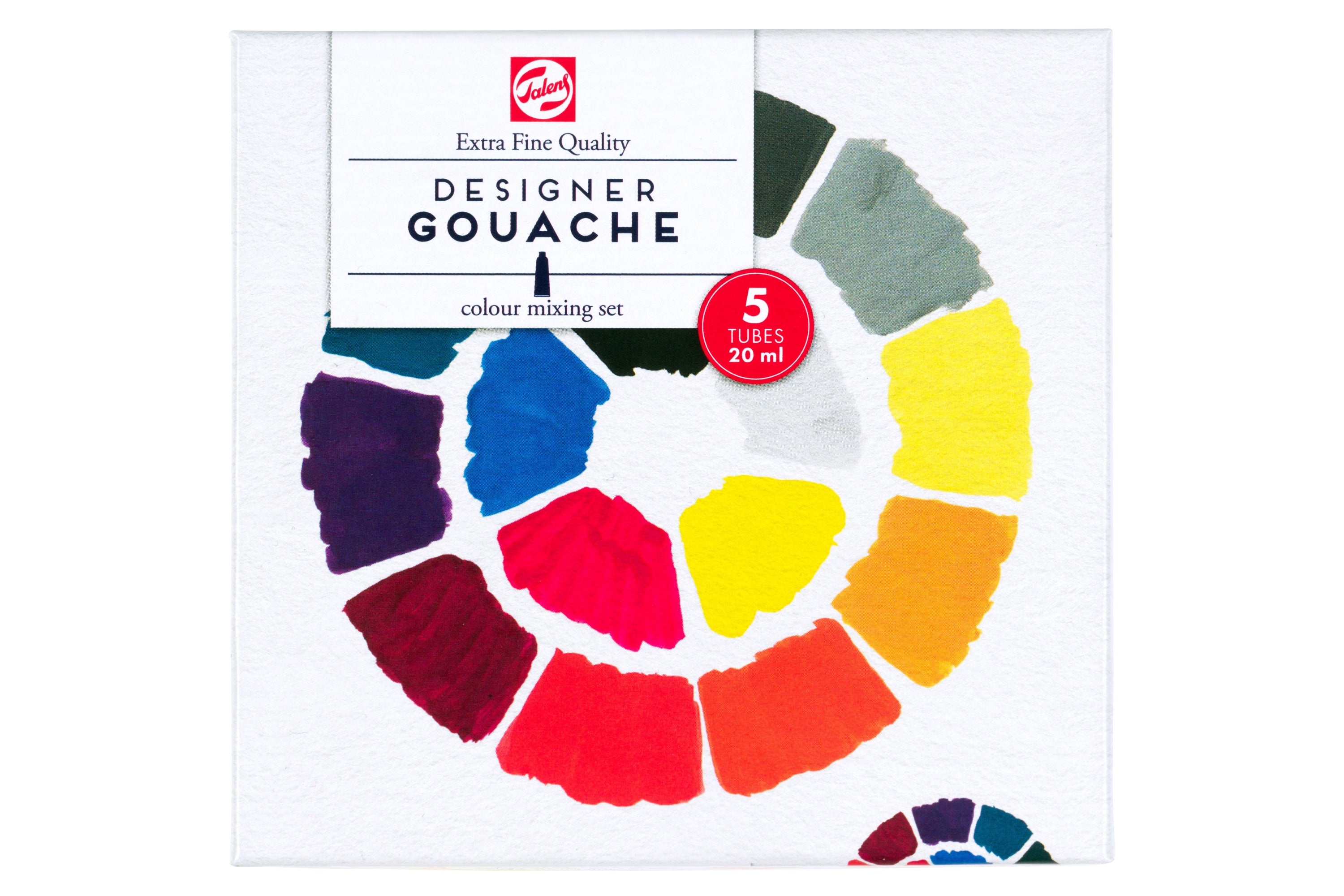 Designer Gouache, Color Mixing Set of 5