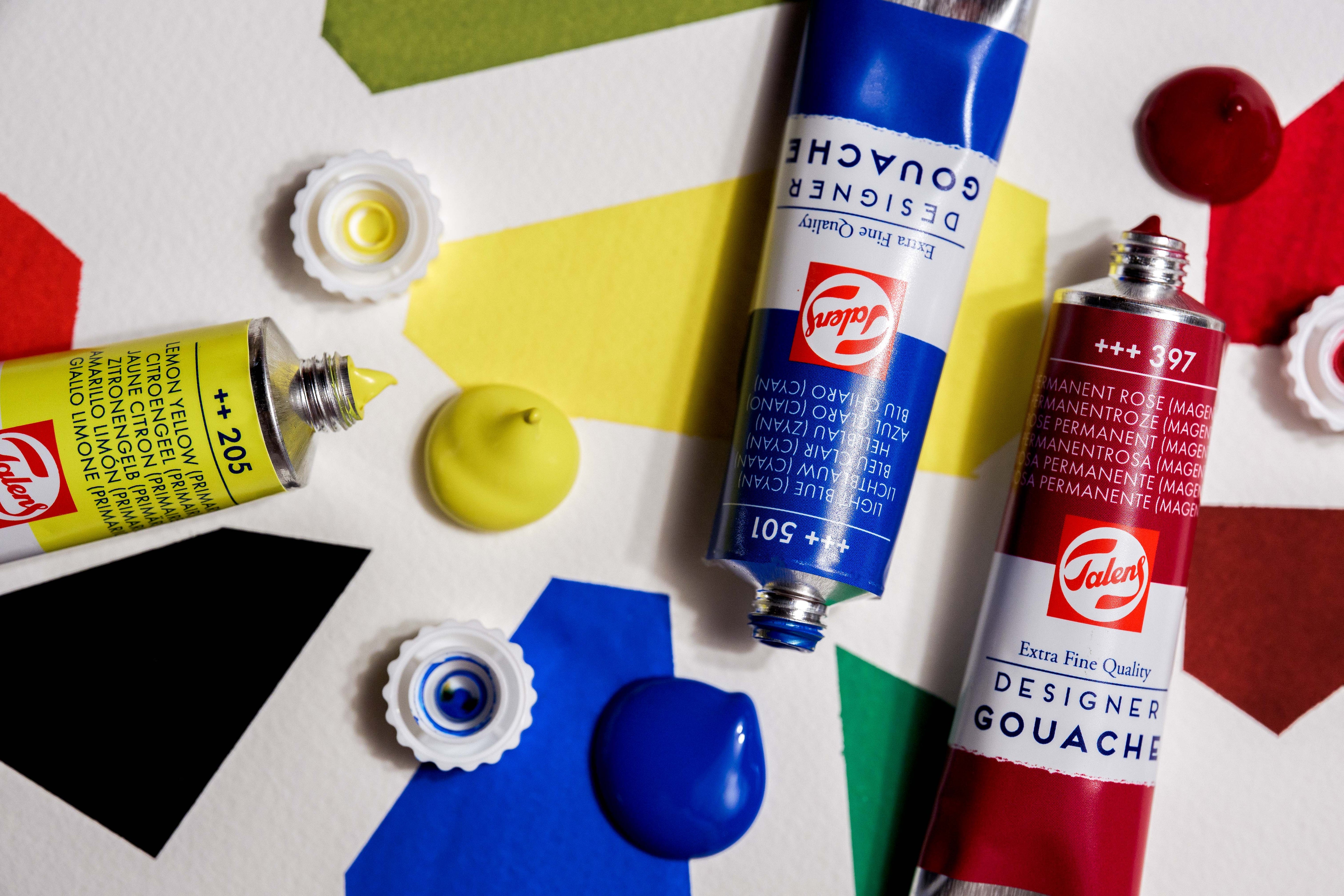 Designer Gouache, Color Mixing Set of 5