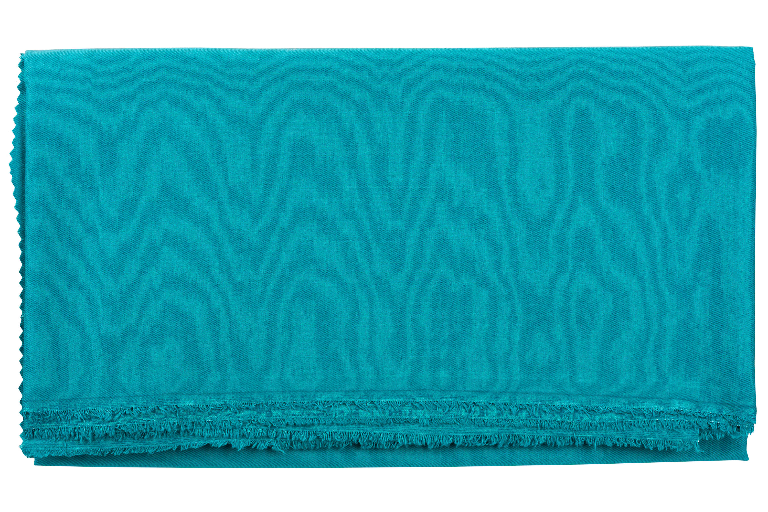 Cotton Twill By The Yard, 6 oz., Bright Teal