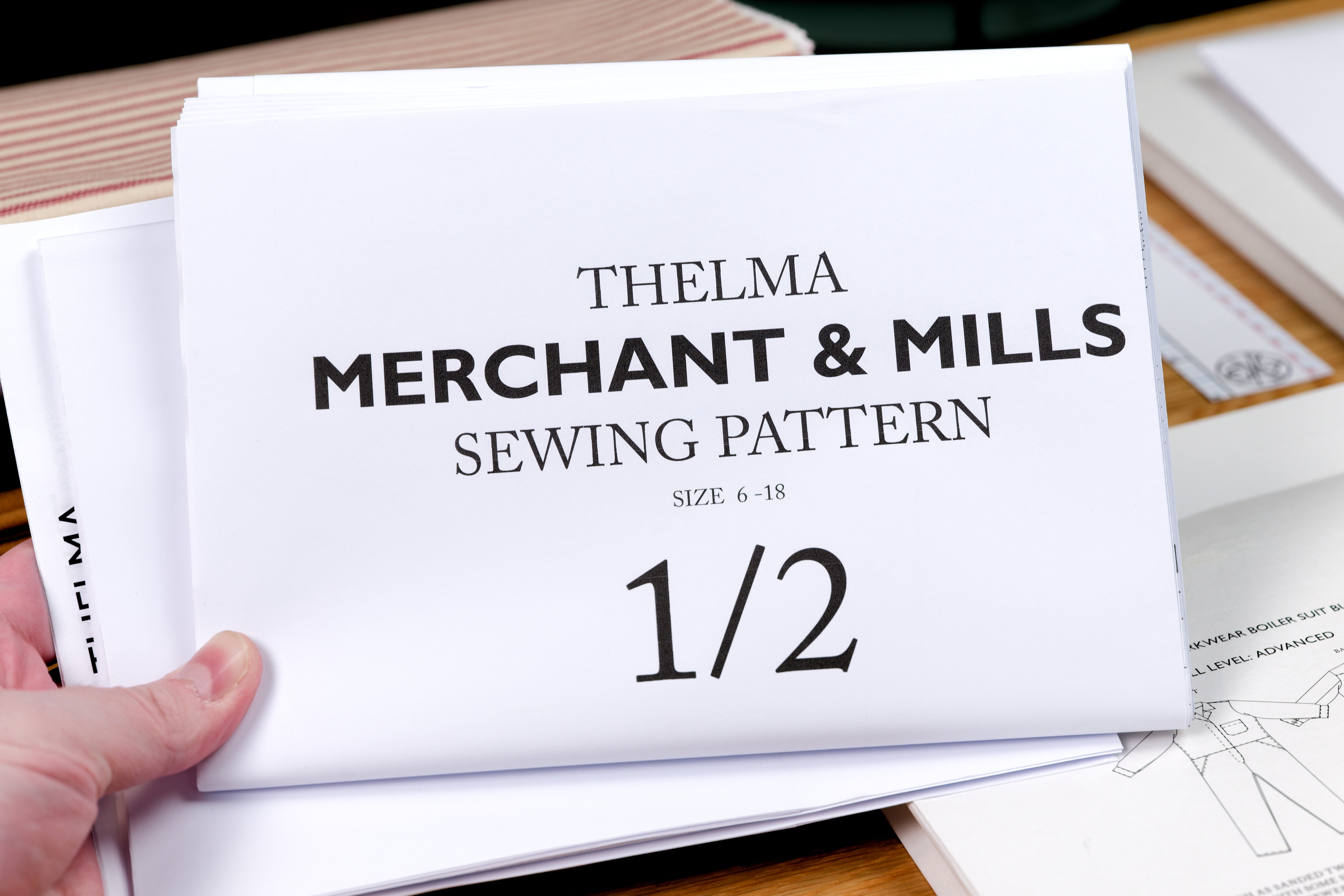 The Thelma Boiler Suit Sewing Pattern