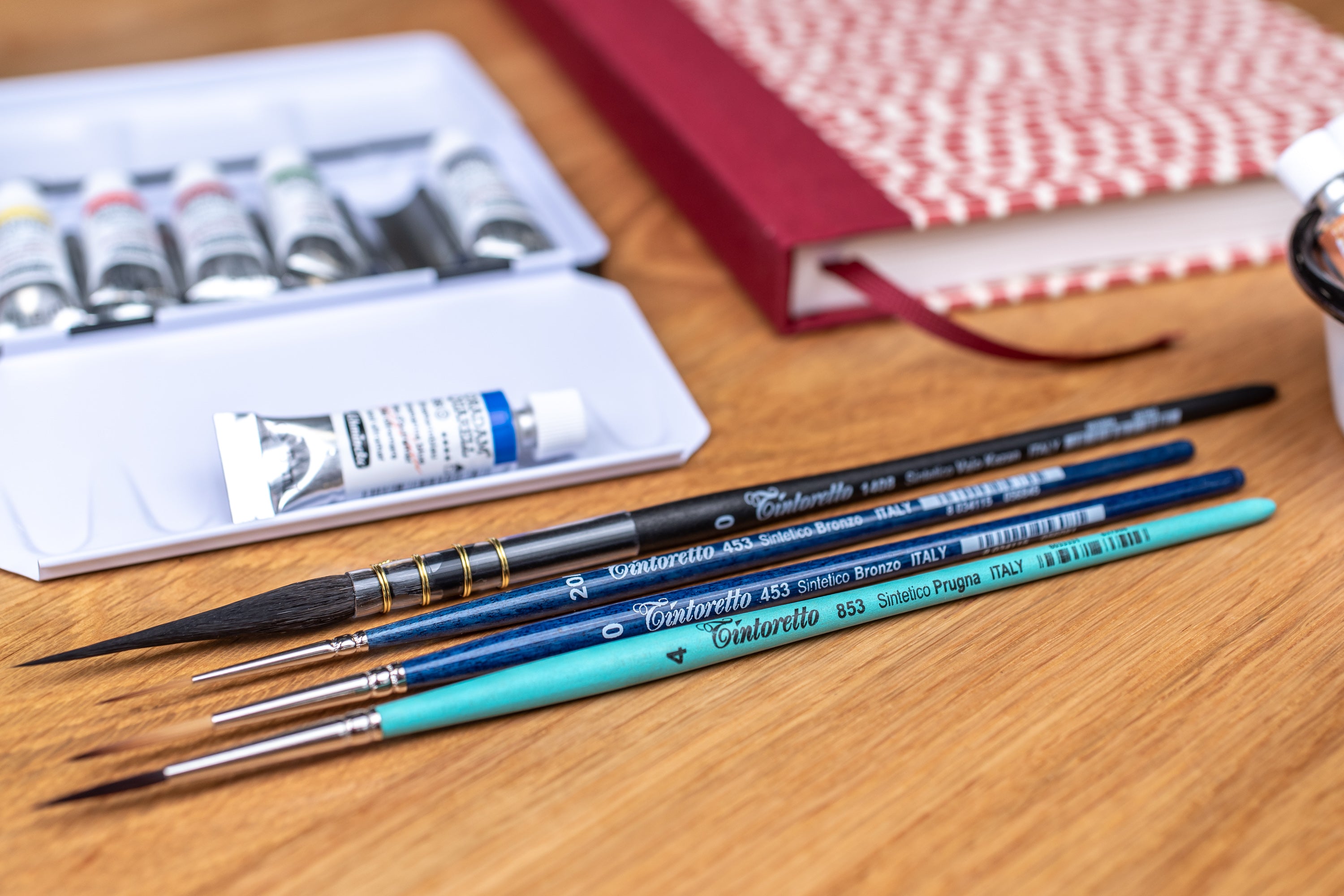 Tintoretto Liner Brushes, Set of 4