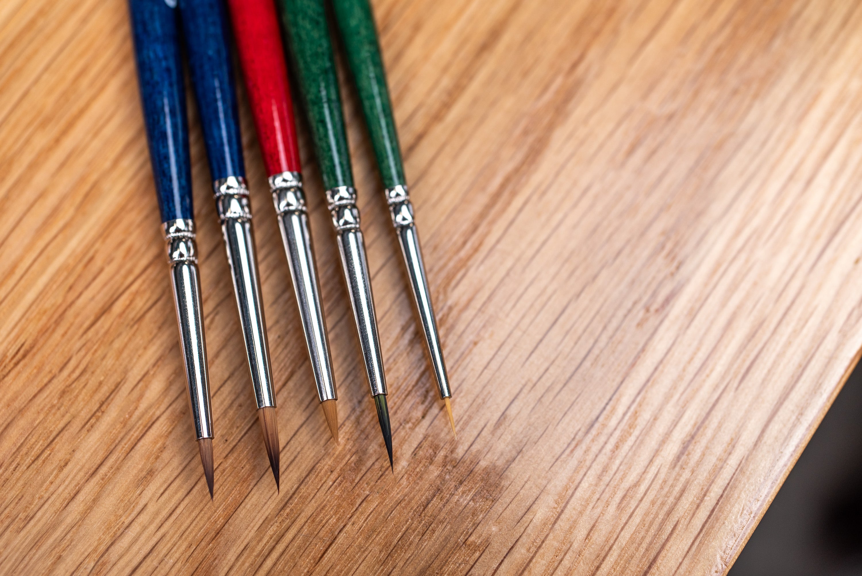 Tintoretto Detail Brushes, Set of 5