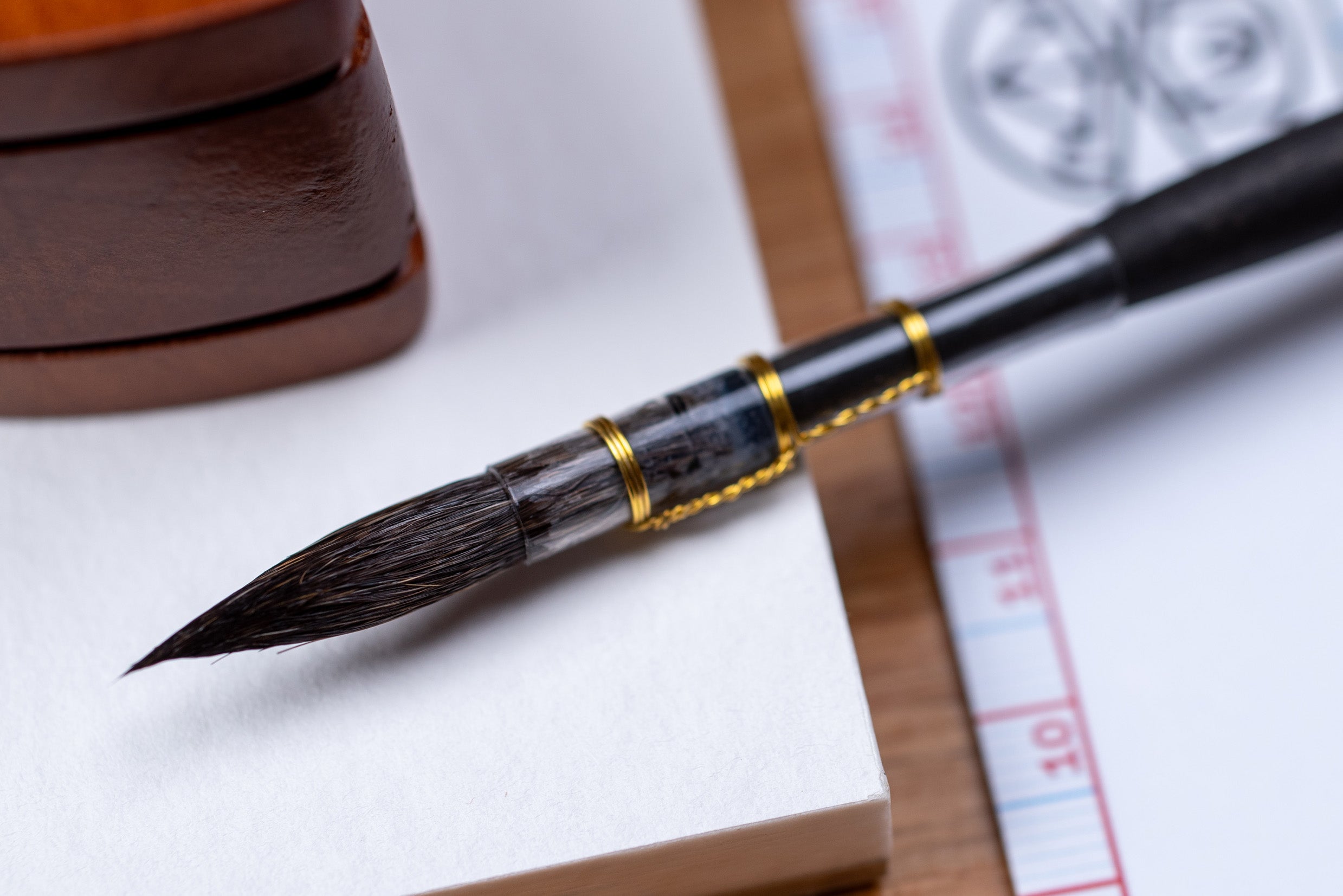 Tintoretto Watercolor Travel Brush Set, Synthetic Squirrel Quills