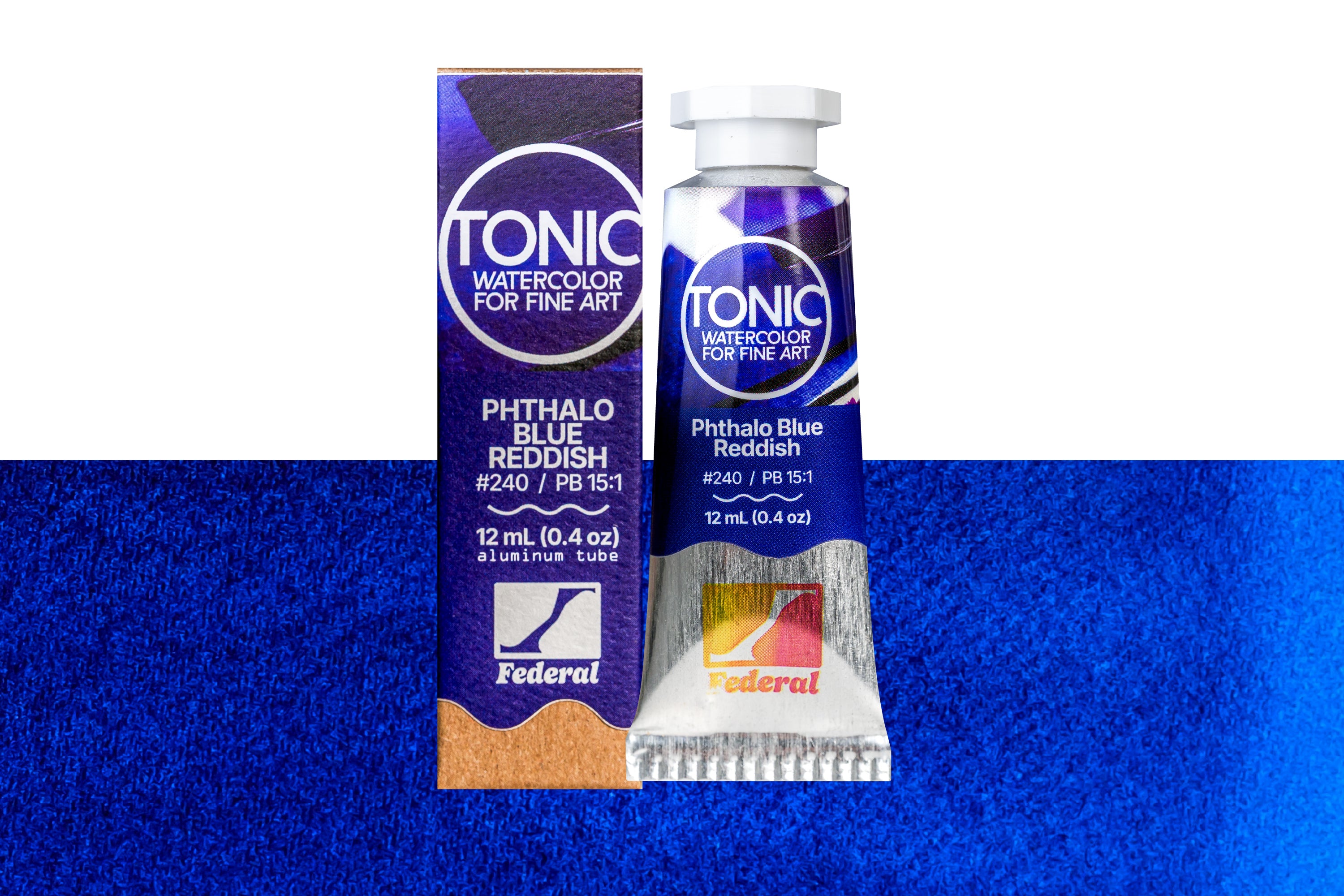 Tonic Watercolor, 12 mL Tube, #240 Phthalo Blue Reddish