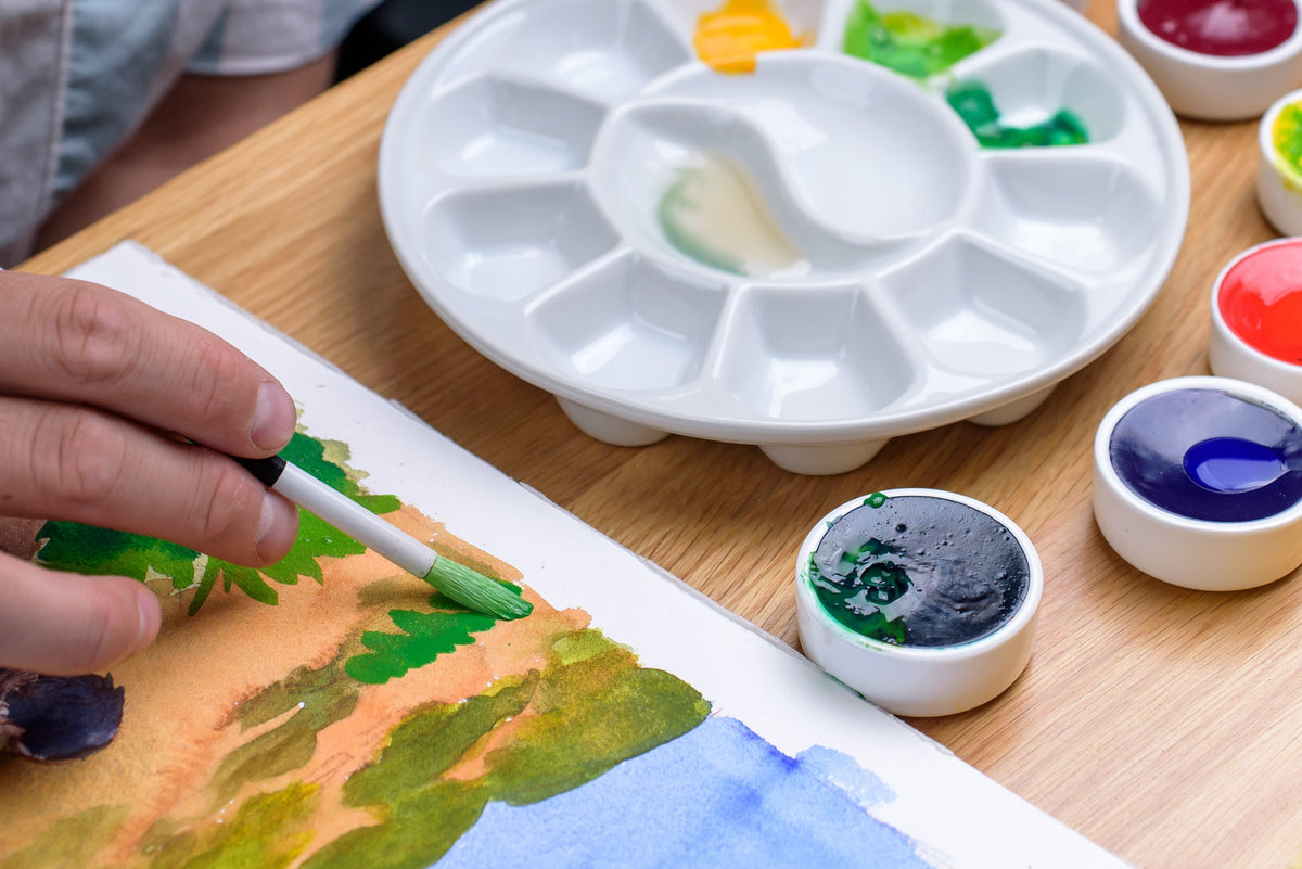 Tonic Watercolor, Porcelain Pans, Complete Set of 21