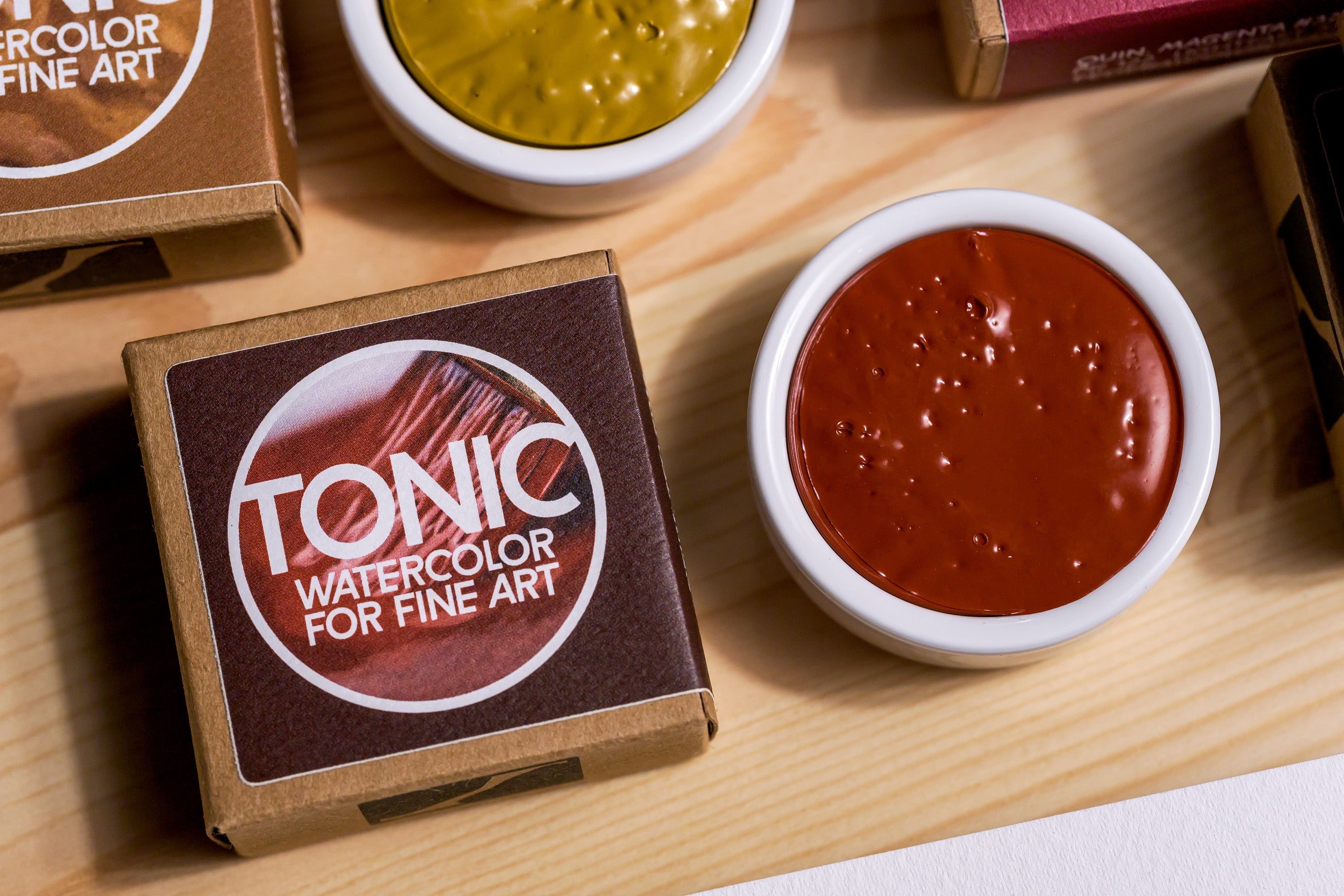 Tonic Watercolor, Porcelain Pan, #012 Oxide Red