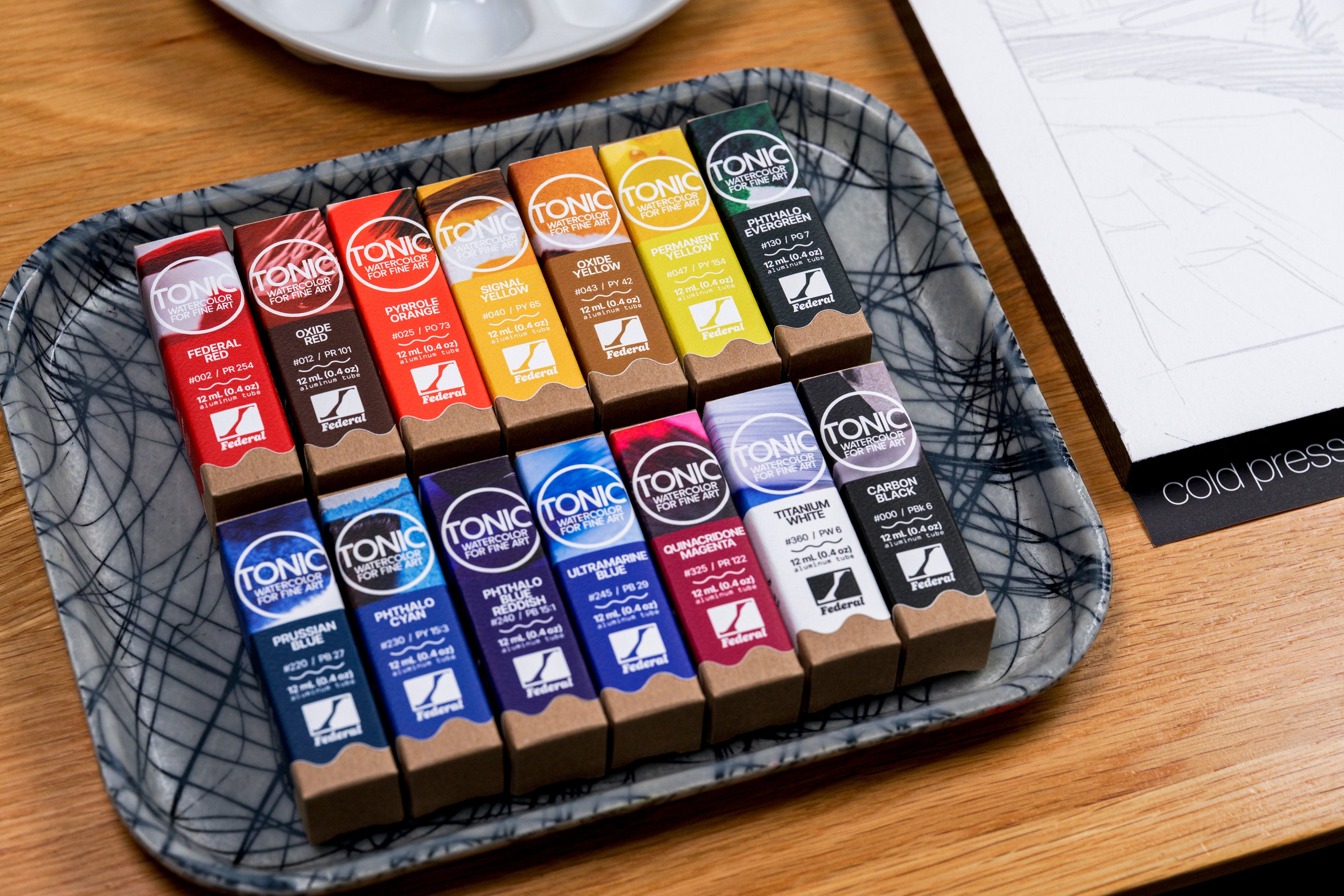 Tonic Watercolor, 12 mL Tubes, Complete Set of 20