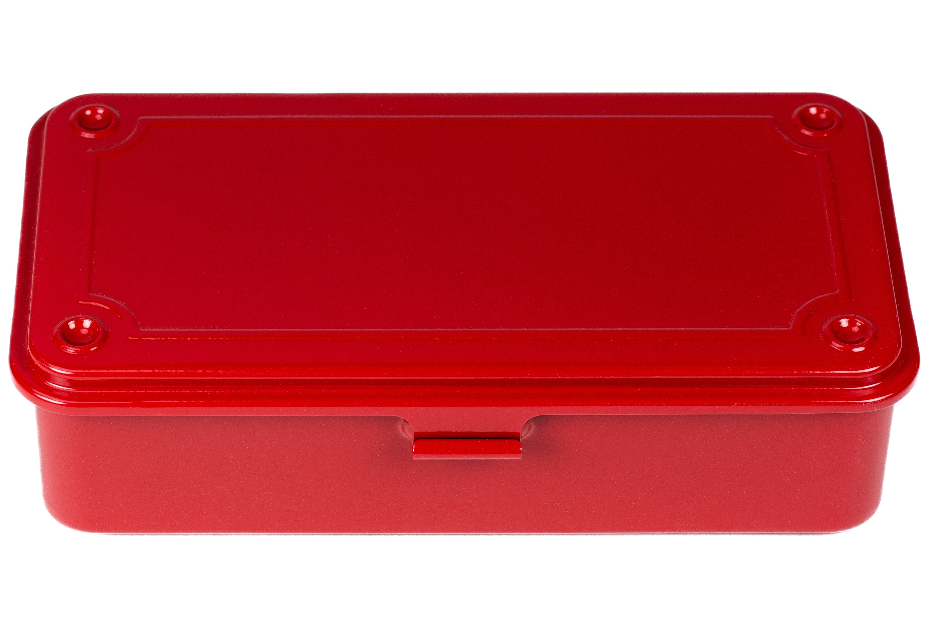 Universal box Toyo, round lid, Red