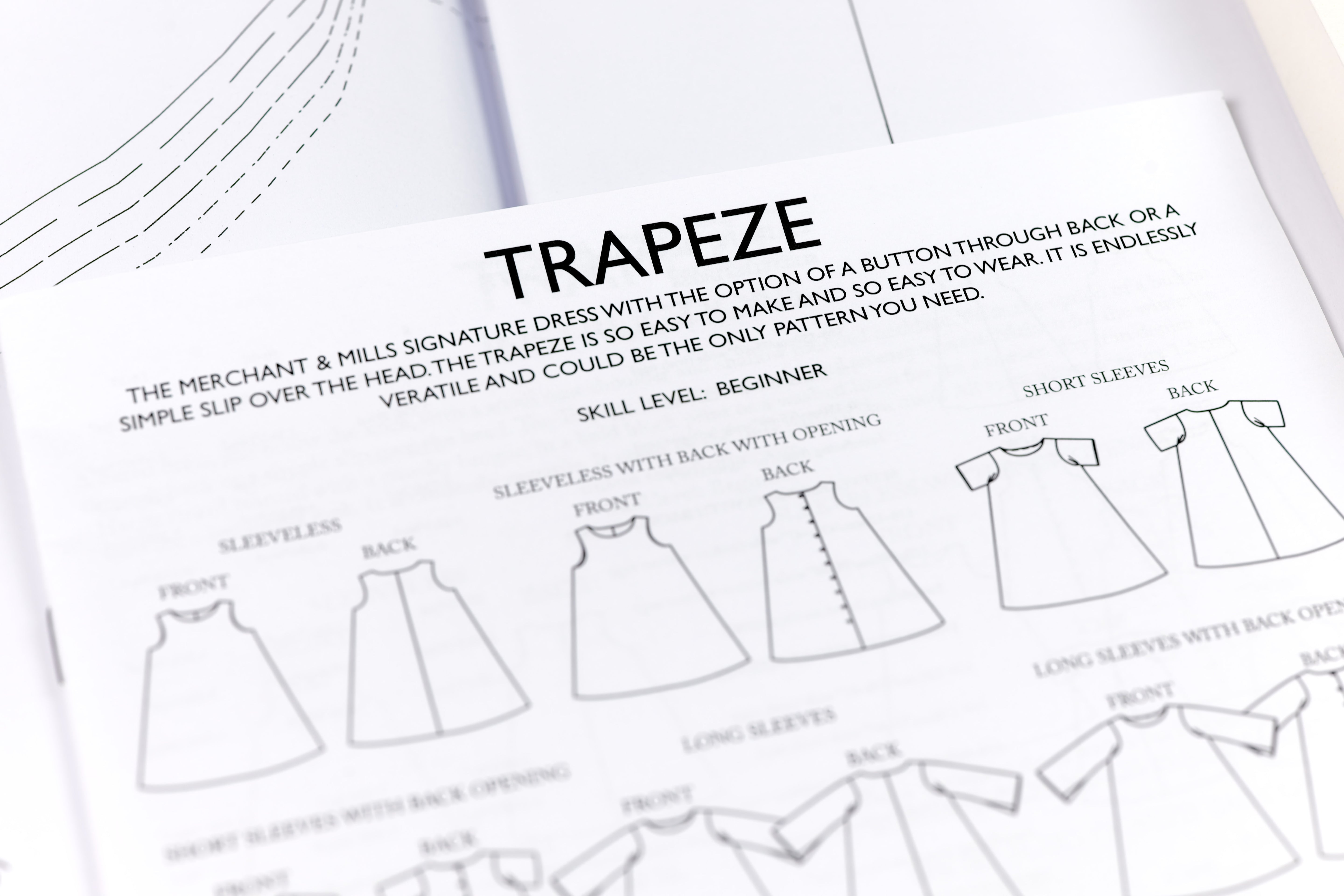 The Trapeze Dress Sewing Pattern