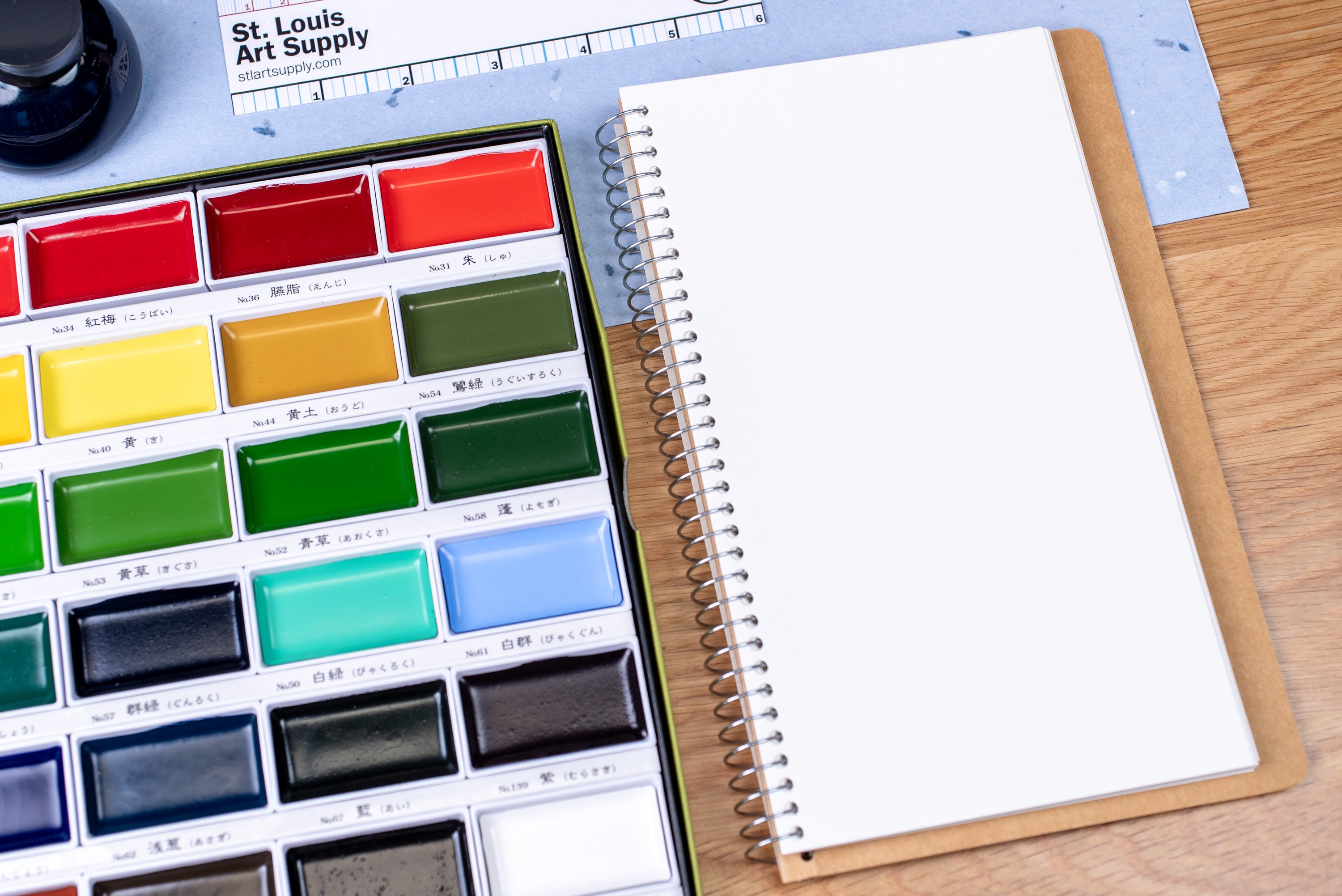 Spiral Ring Notebook, Watercolor Paper