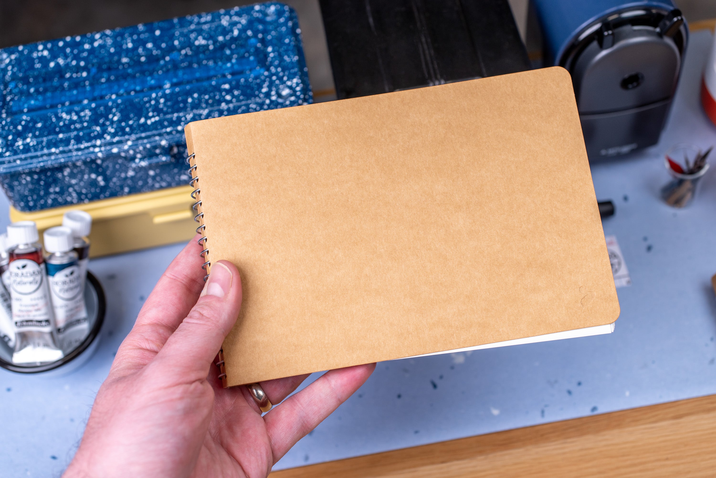 Spiral Ring Notebook, Watercolor Paper