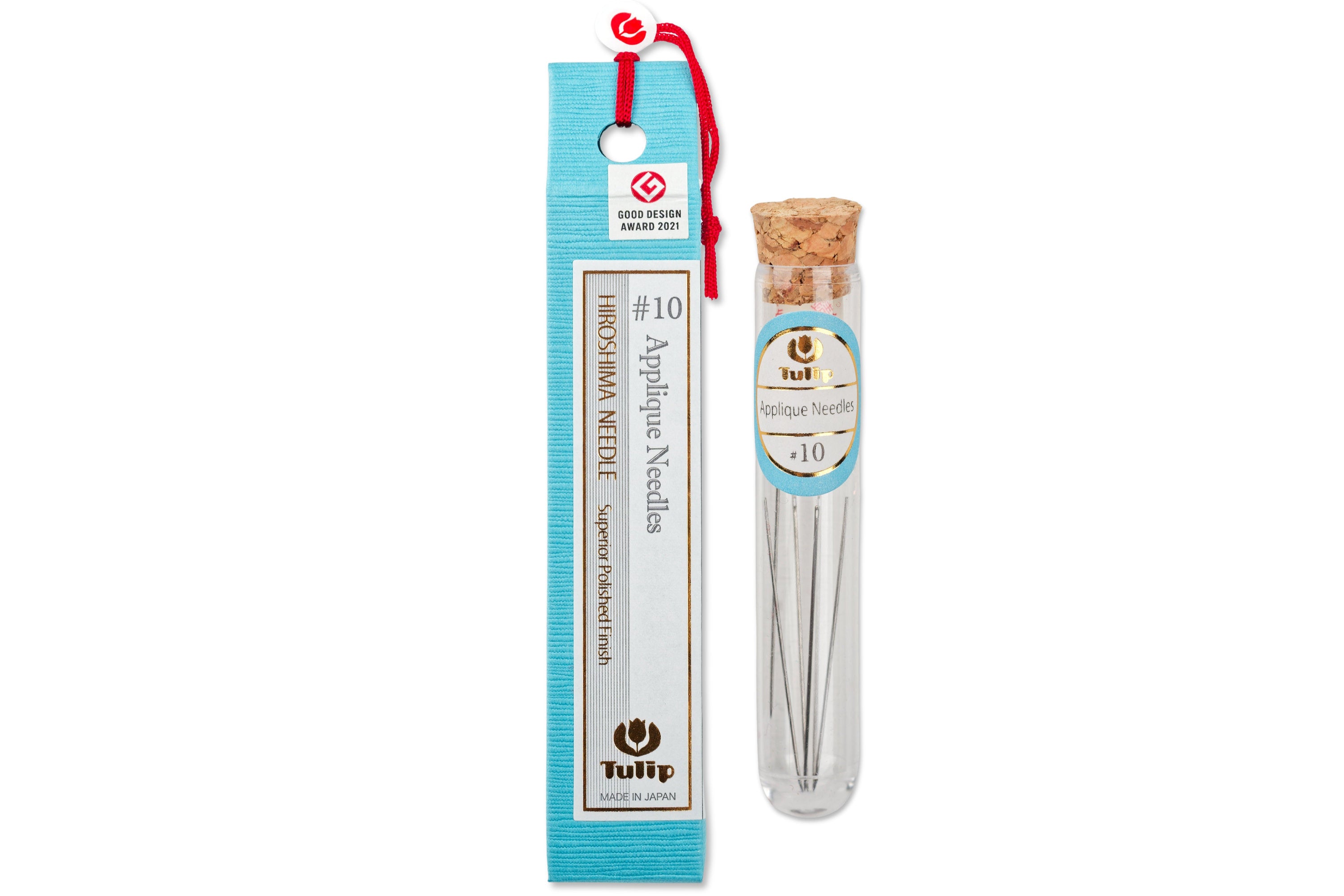 Tulip Applique Needles, #10, Set of Six