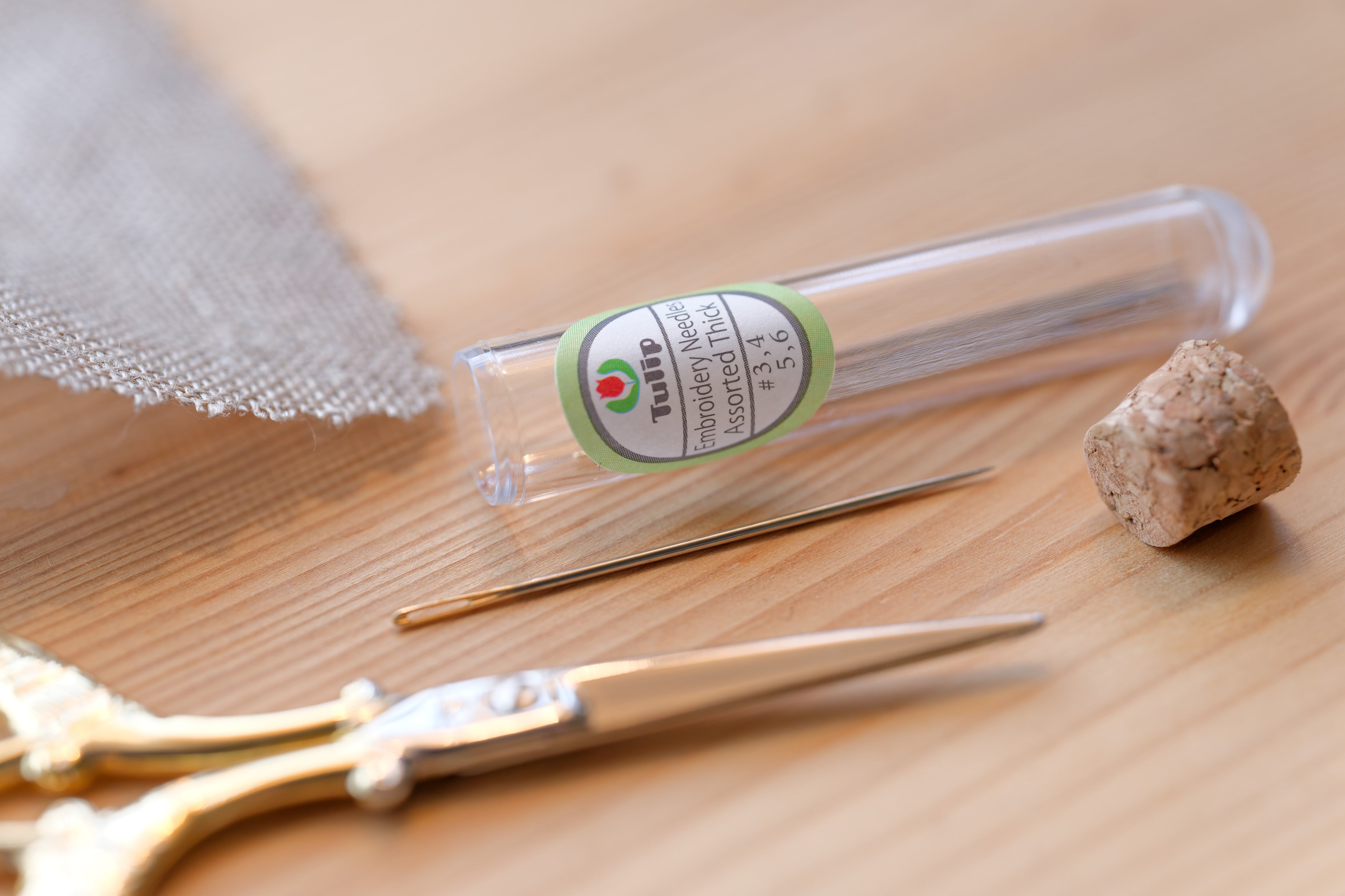 Tulip Sharp Tip Embroidery Needles, Set of 8