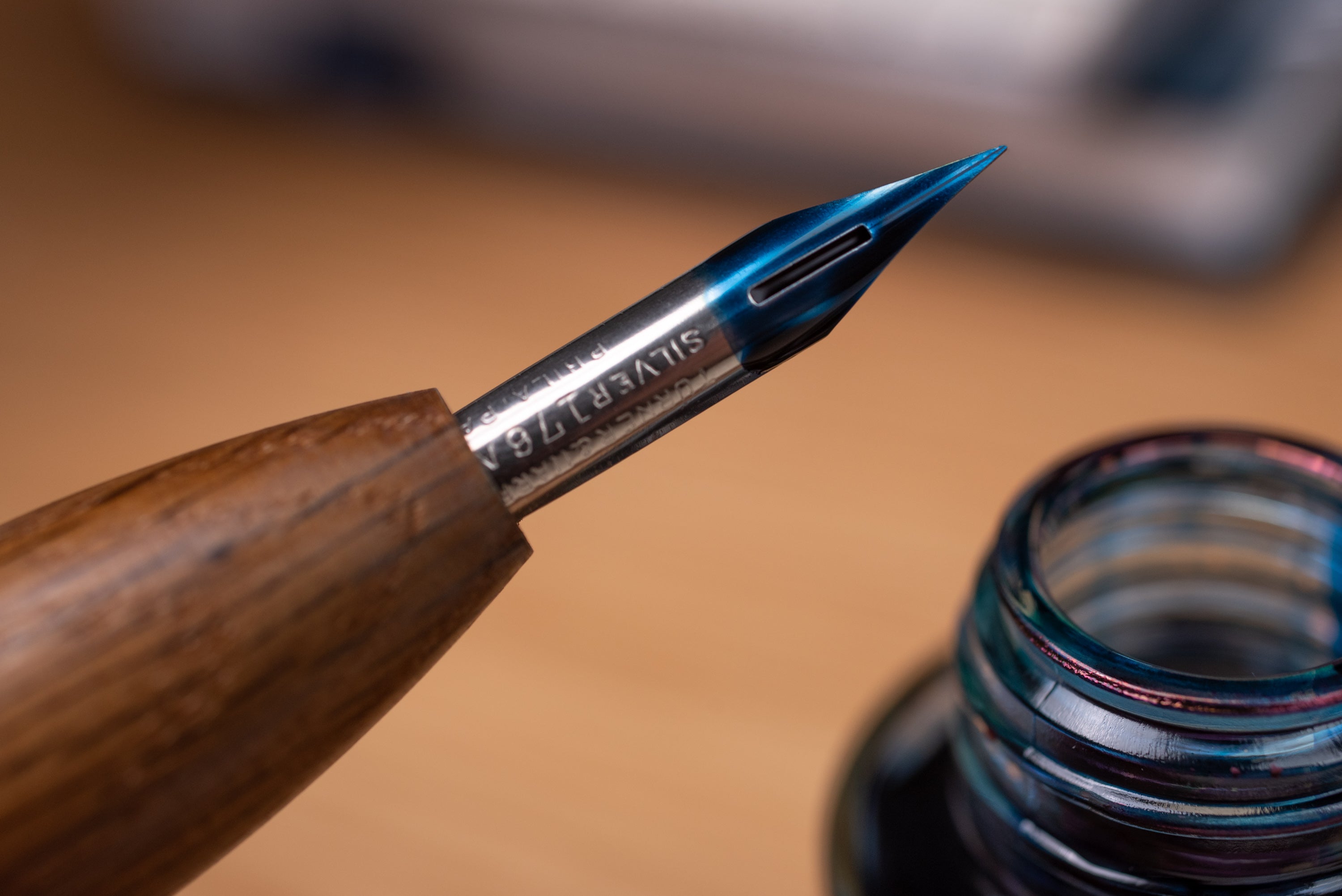 Turner & Harrison #176 Silver-Plated Fine Stub (Vintage)