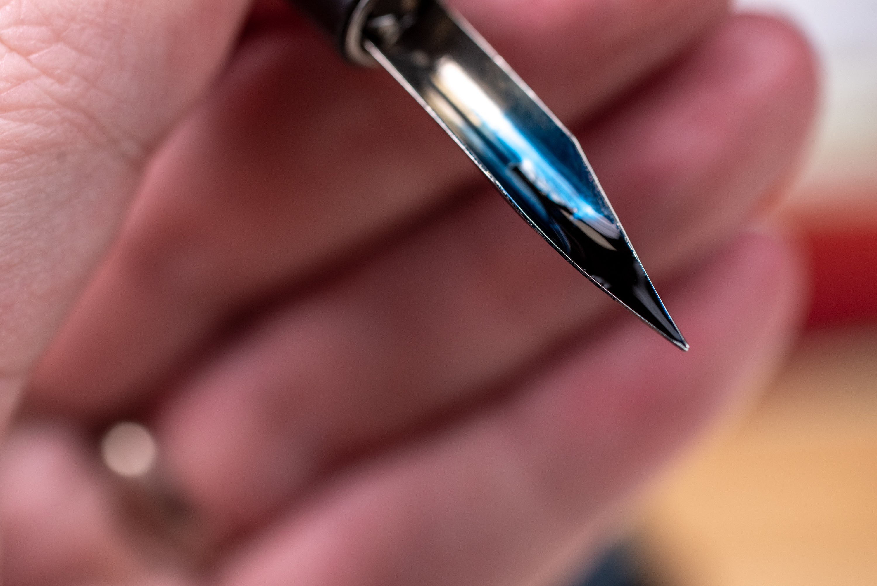 Turner & Harrison #224 Silver-Plated Bank Pen (Vintage)