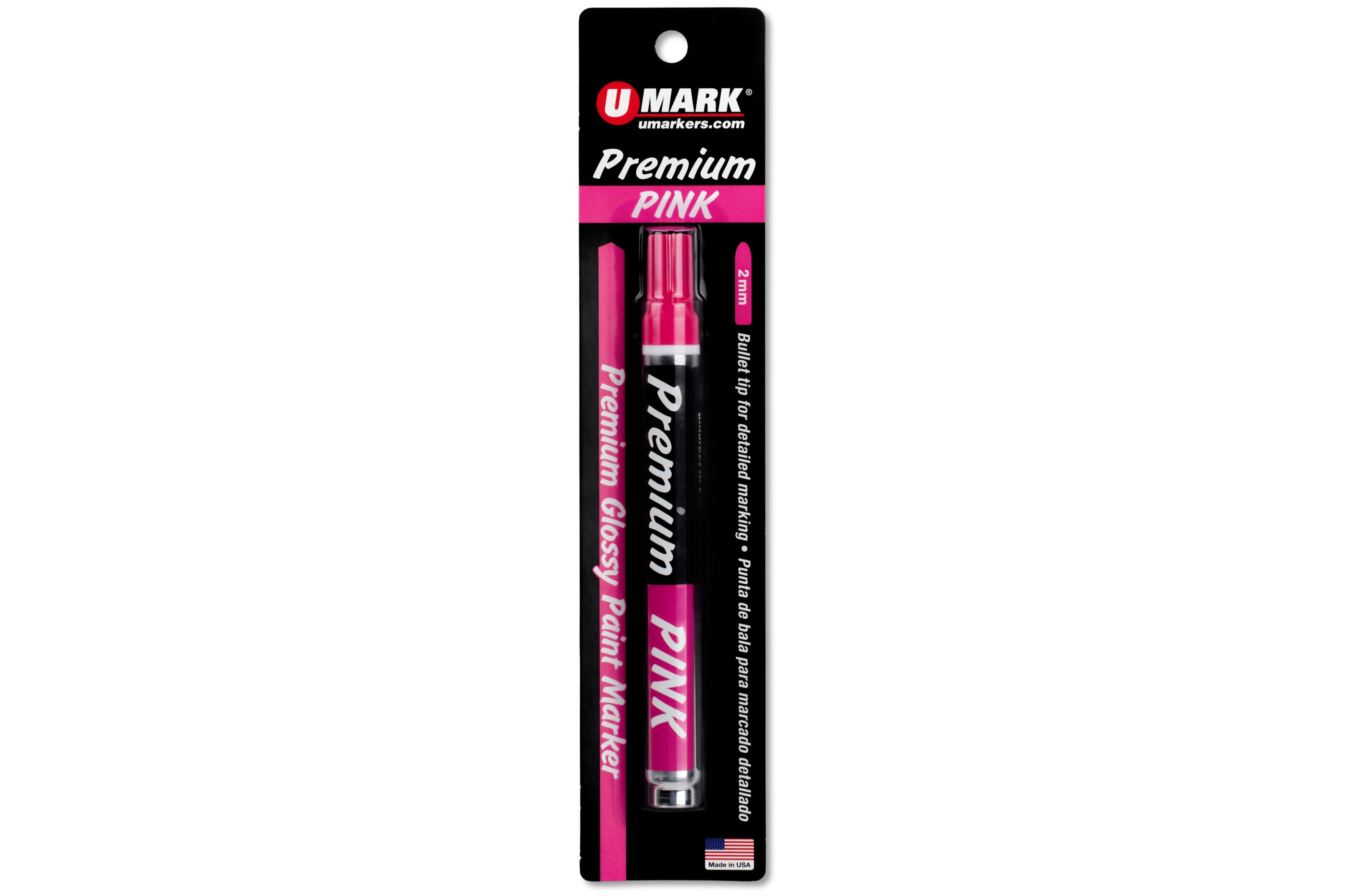 U-Mark Premium Paint Marker, Pink