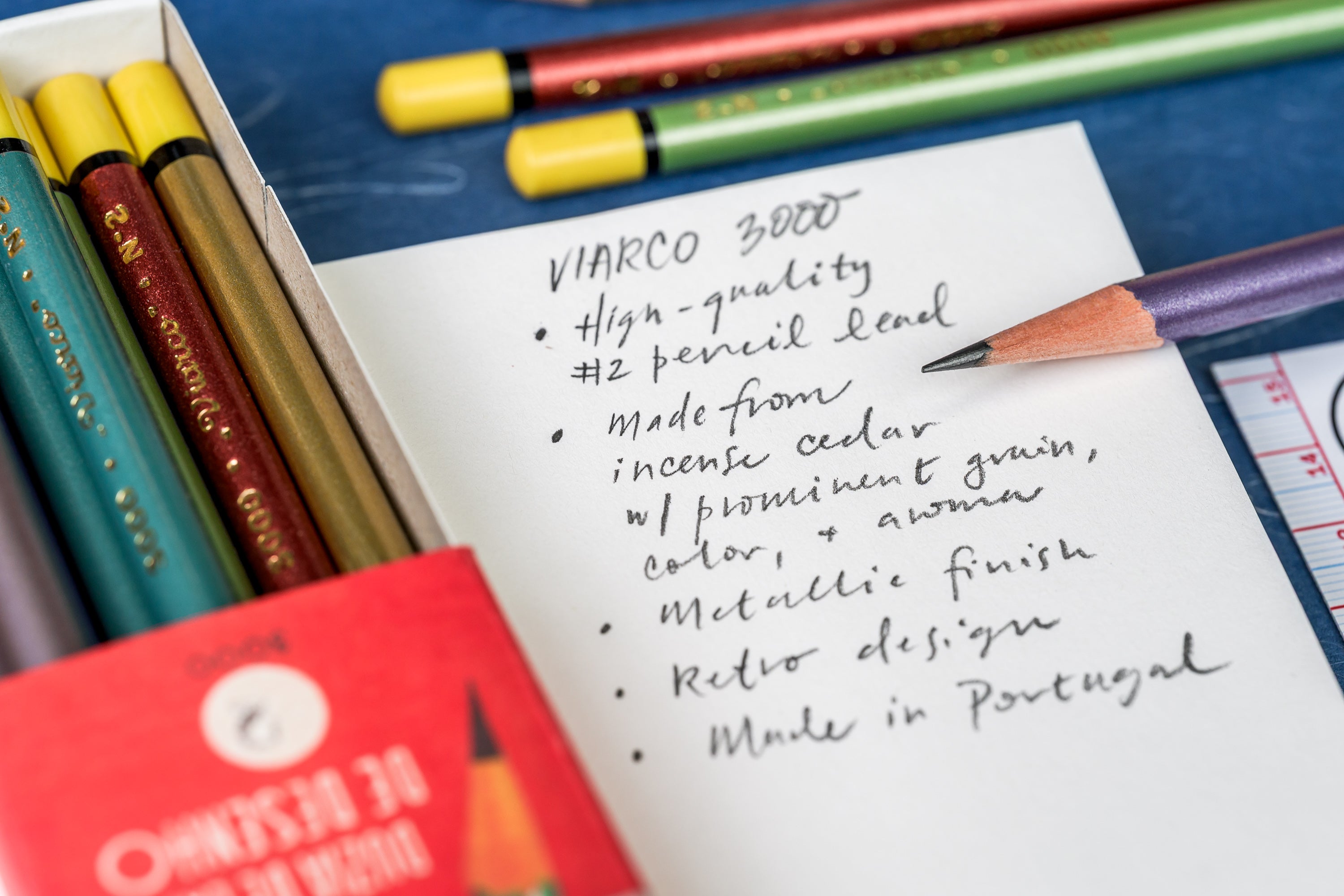 Viarco 3000 Pencils, HB, Box of 12