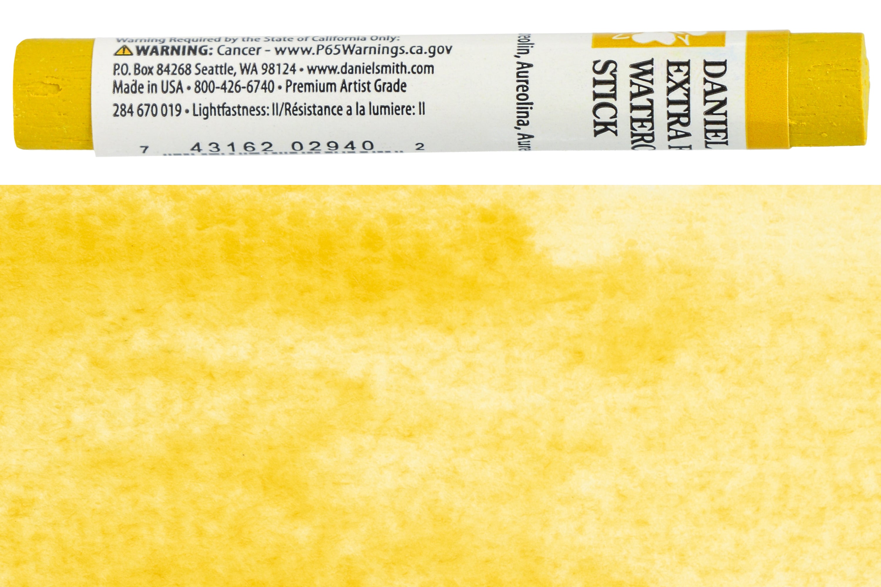 Extra Fine Watercolor Sticks, Aureolin (Cobalt Yellow)