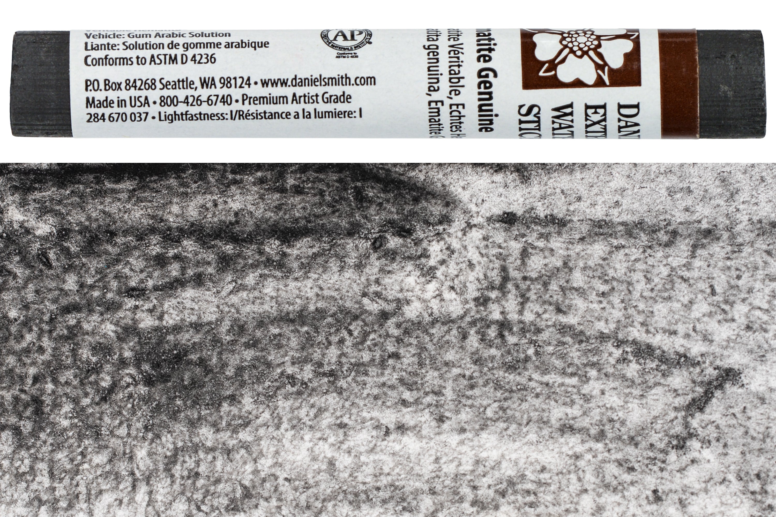 Extra Fine Watercolor Sticks, Hematite Genuine