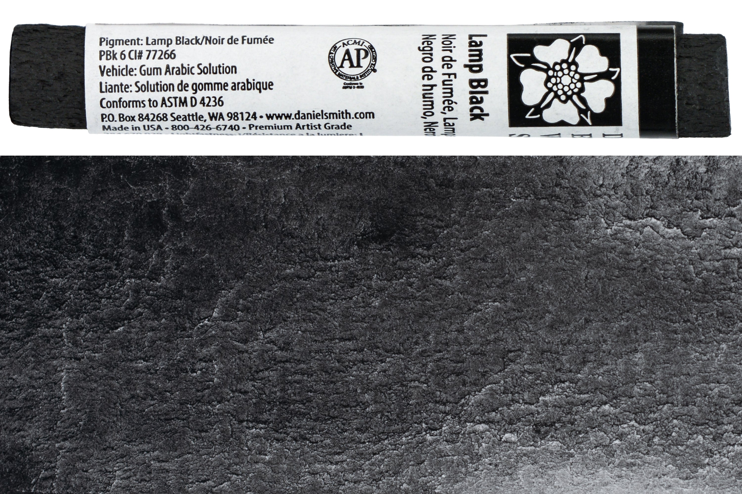 Extra Fine Watercolor Sticks, Lamp Black