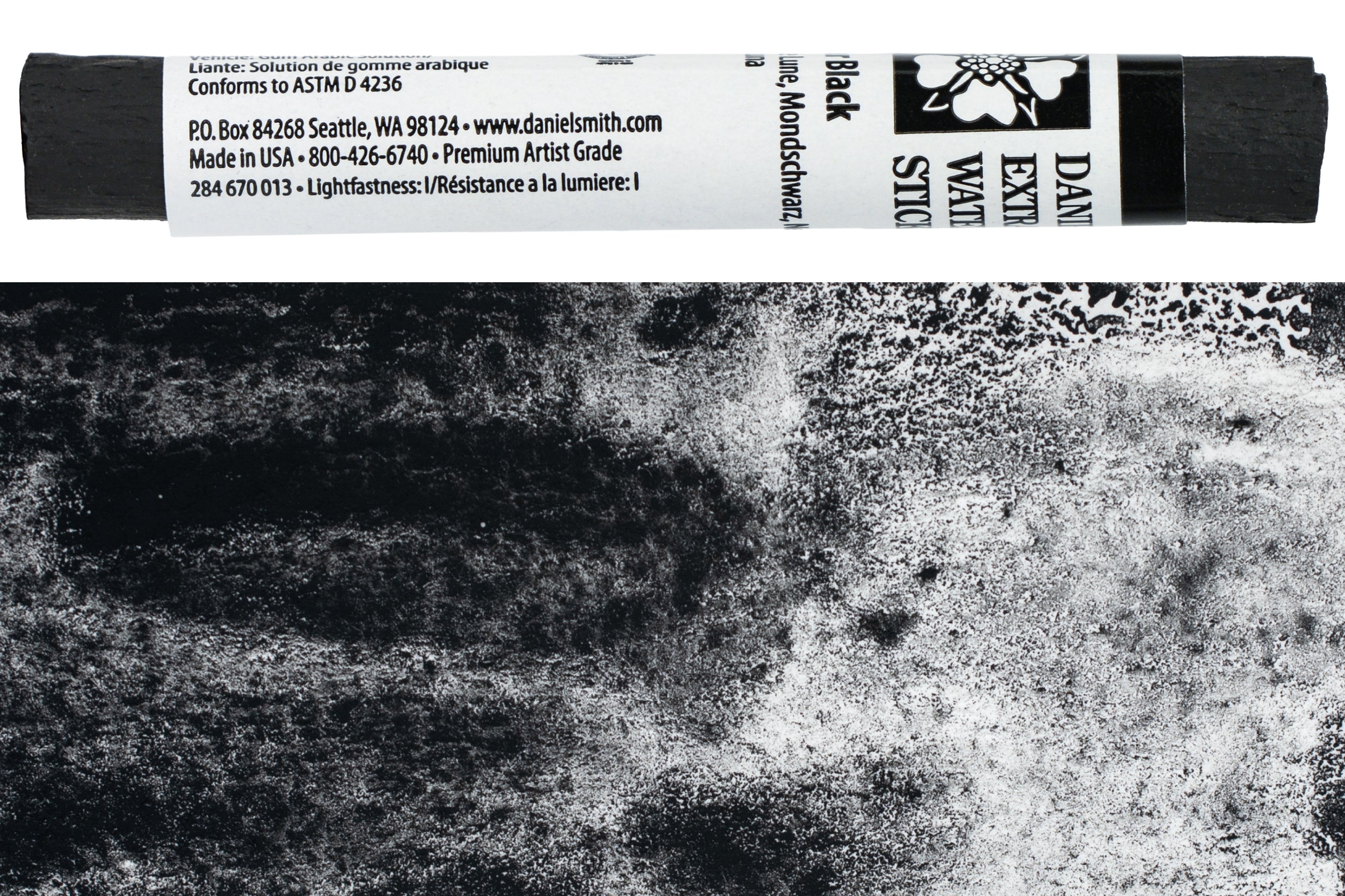 Extra Fine Watercolor Sticks, Lunar Black