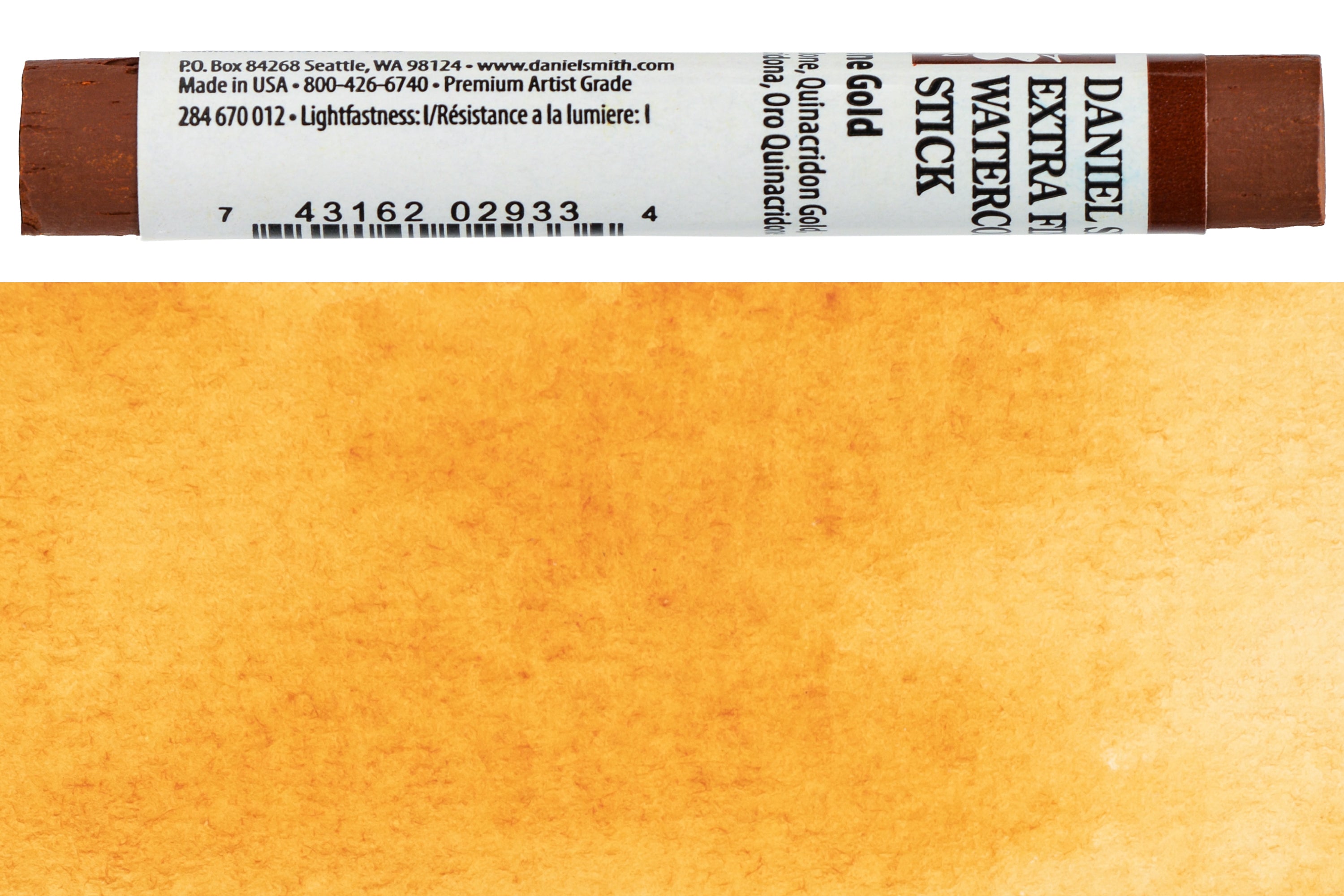 Extra Fine Watercolor Sticks, Quinacridone Gold