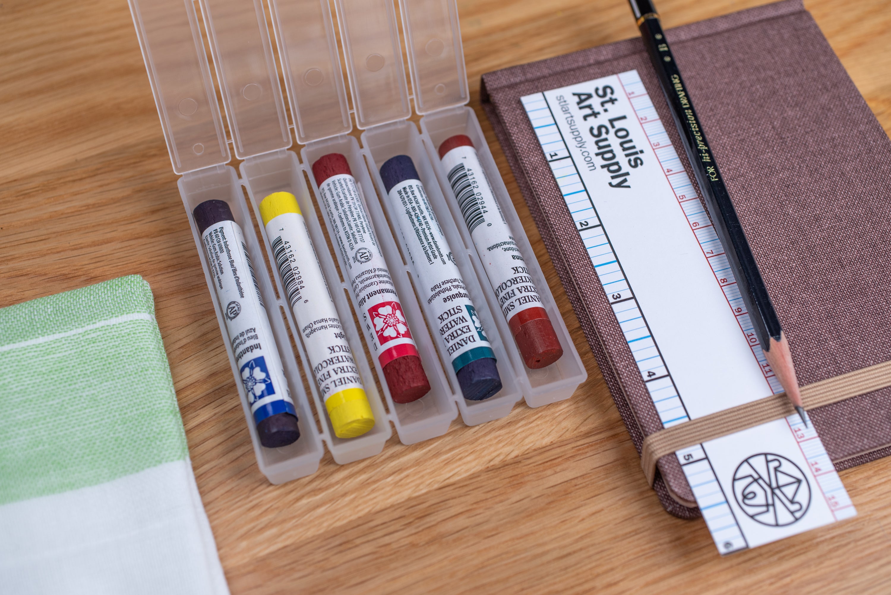 Extra Fine Watercolor Sticks, High-Chroma Mixing Set