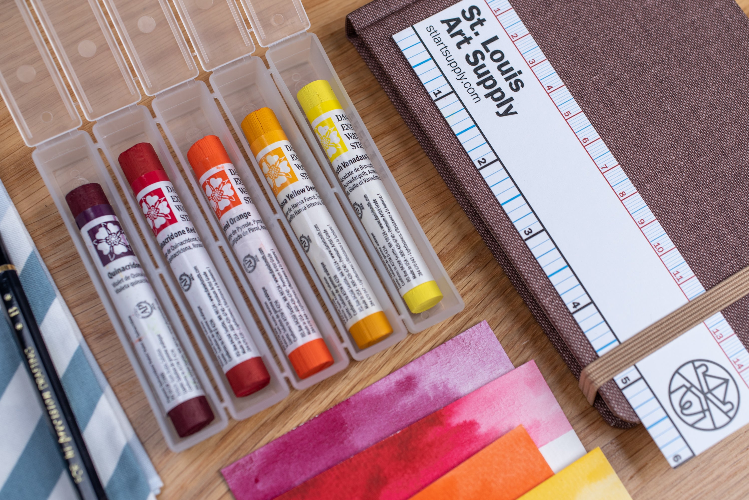 Extra Fine Watercolor Sticks, Warm Colors Combo Pack