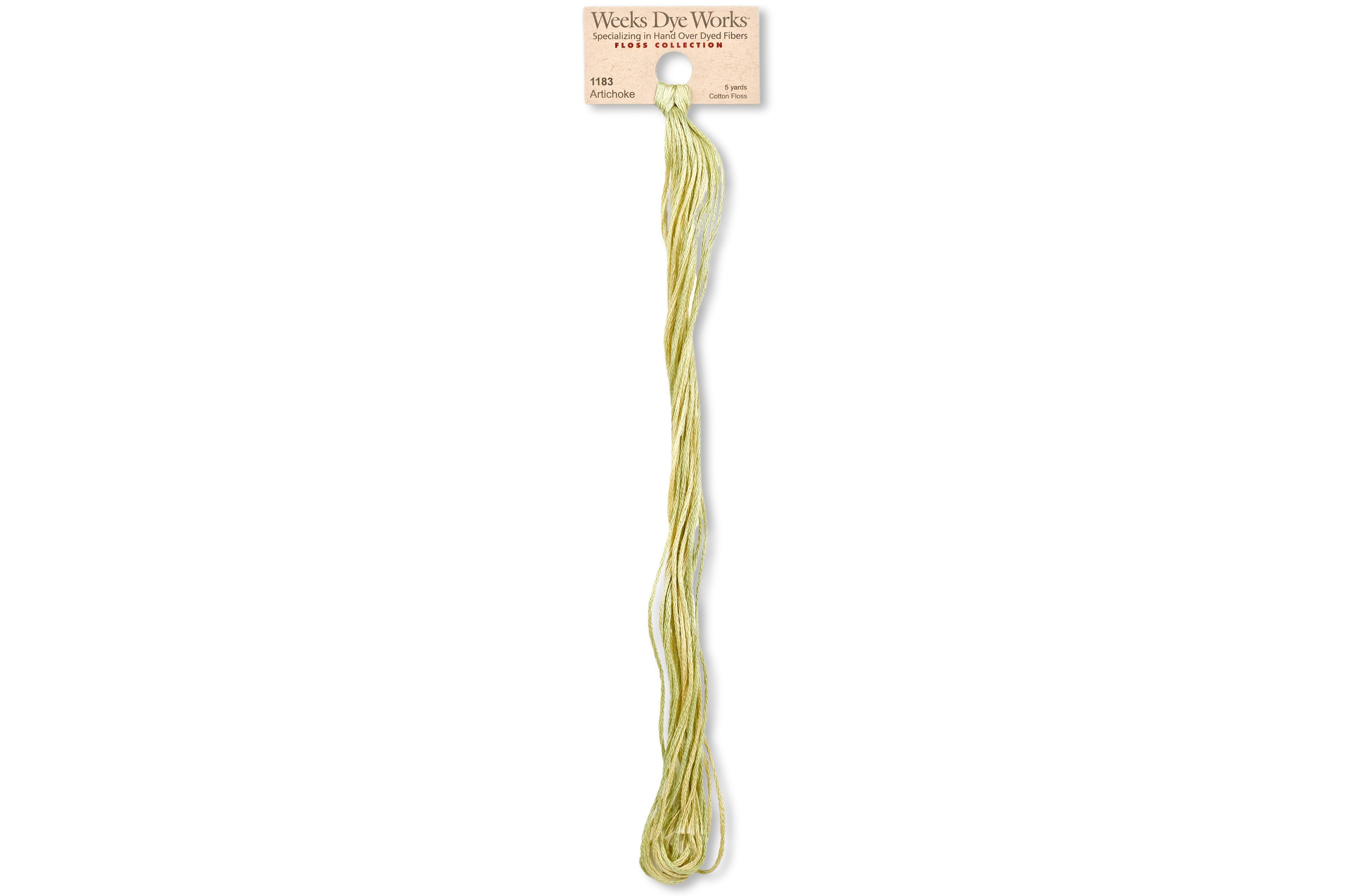 6-Strand Embroidery Floss, #1183 Artichoke