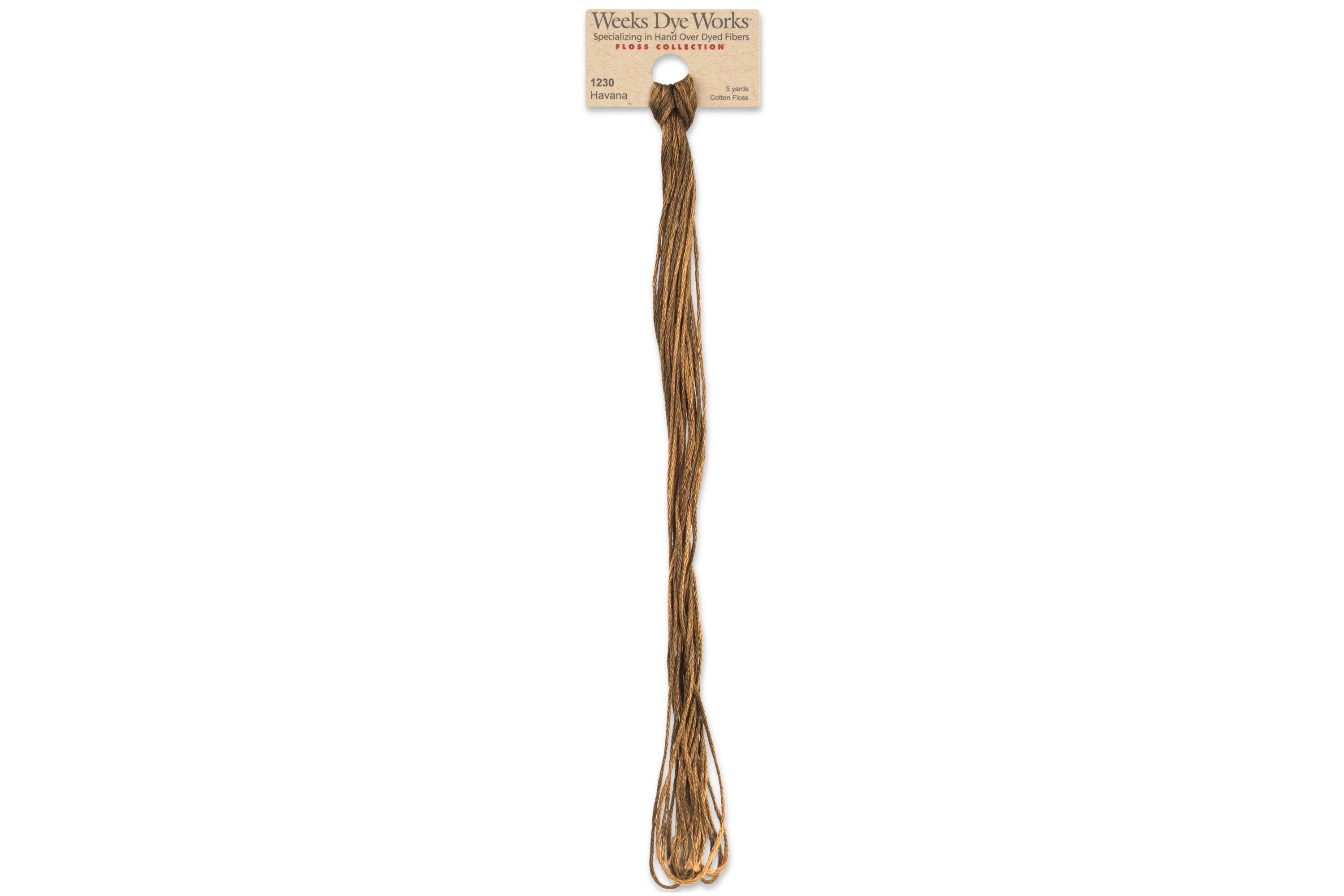 6-Strand Embroidery Floss, #1230 Havana