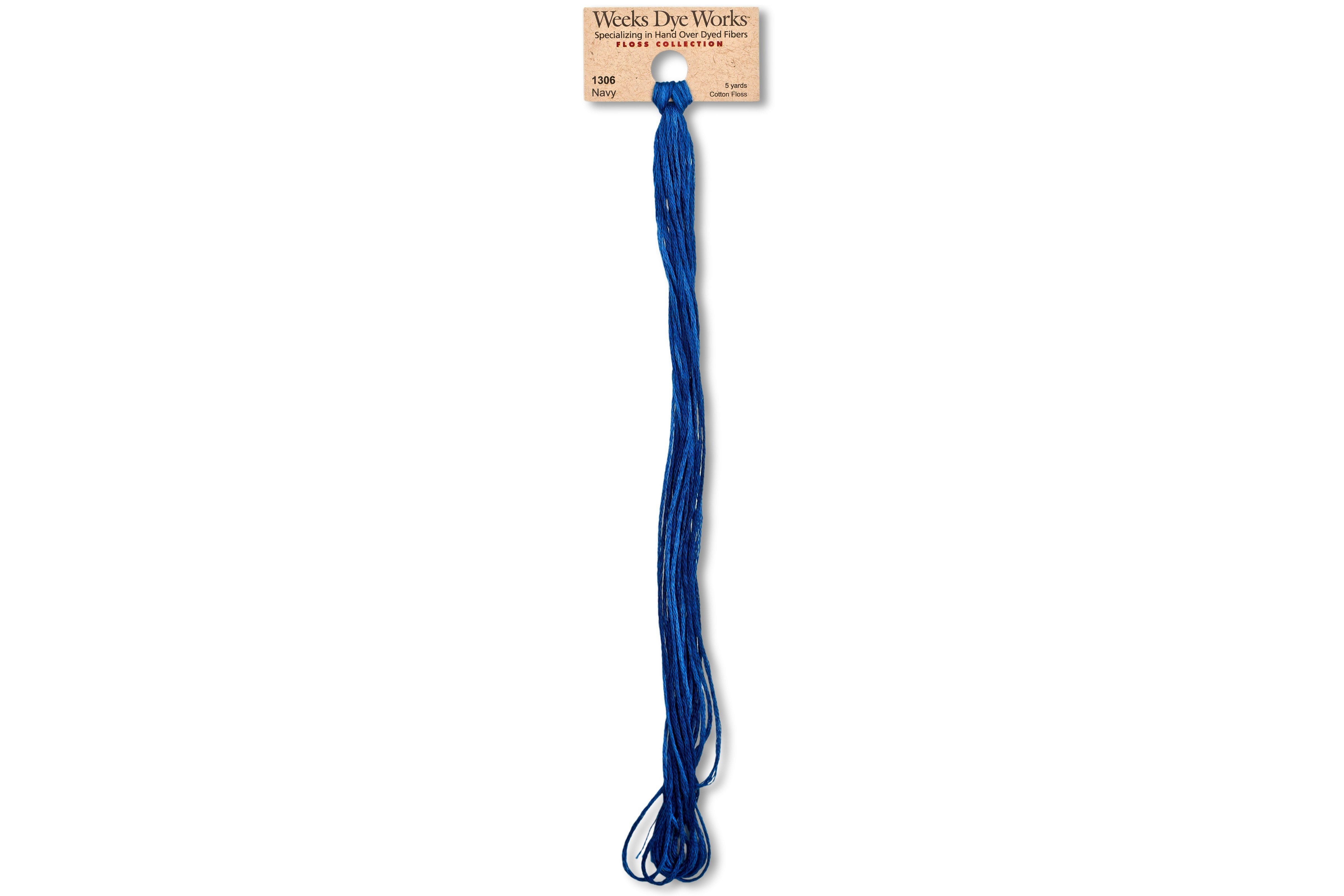 6-Strand Embroidery Floss, #1306 Navy