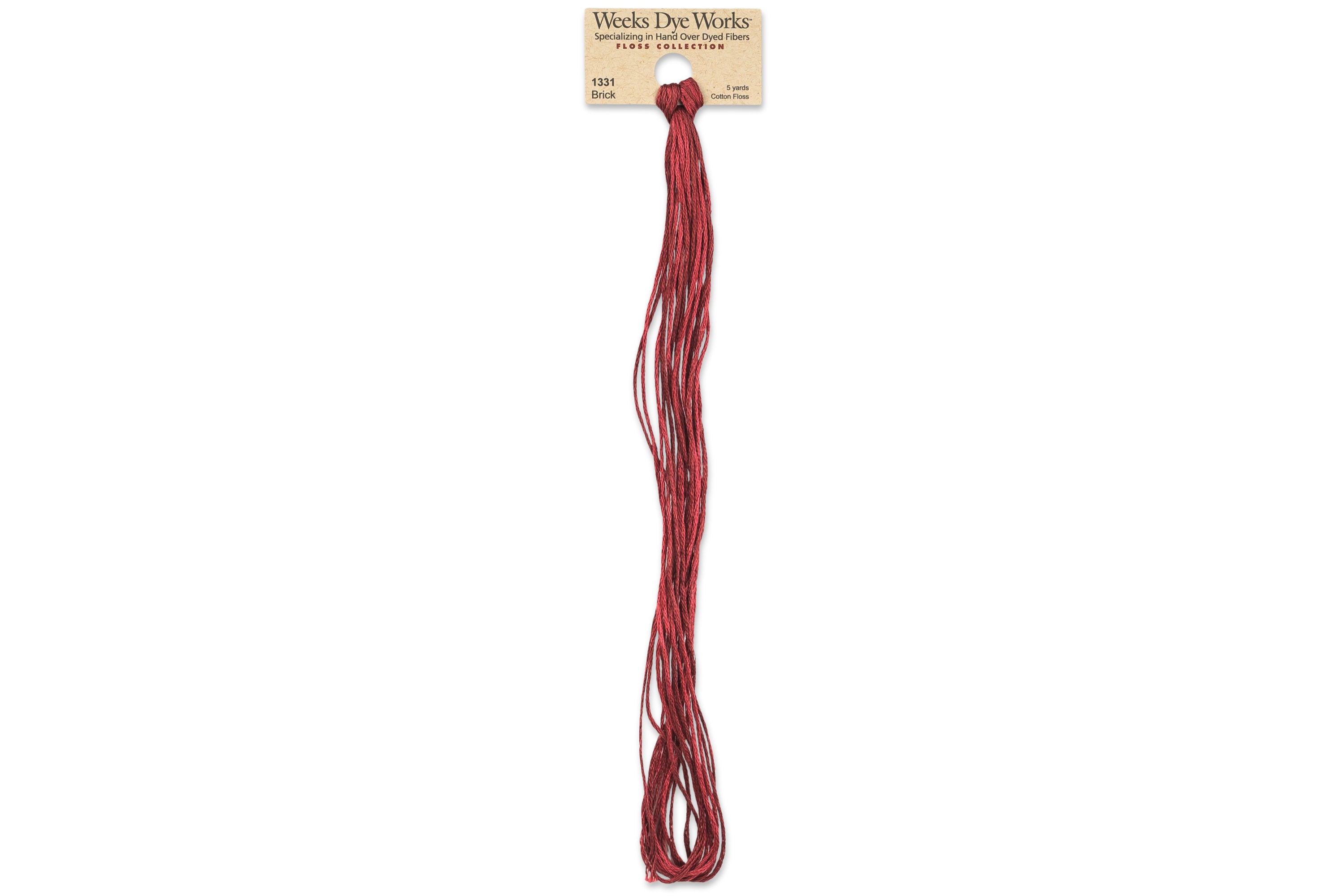 6-Strand Embroidery Floss, #1331 Brick