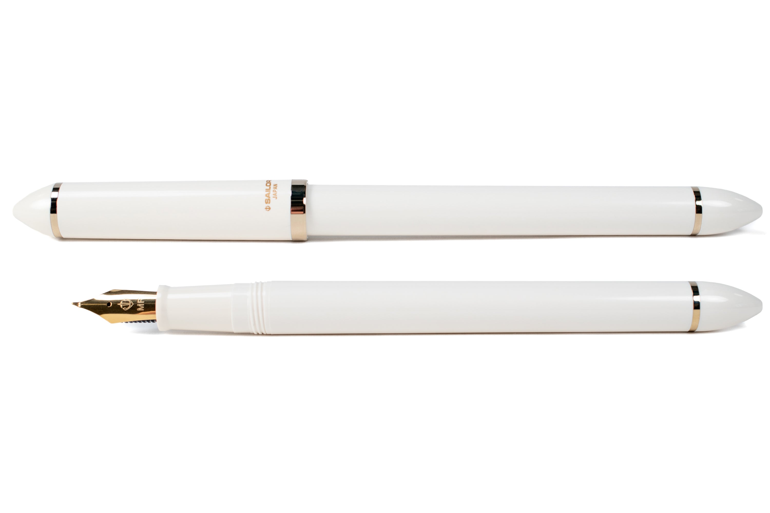 Fude DE Mannen Fountain Pen, White (40°)