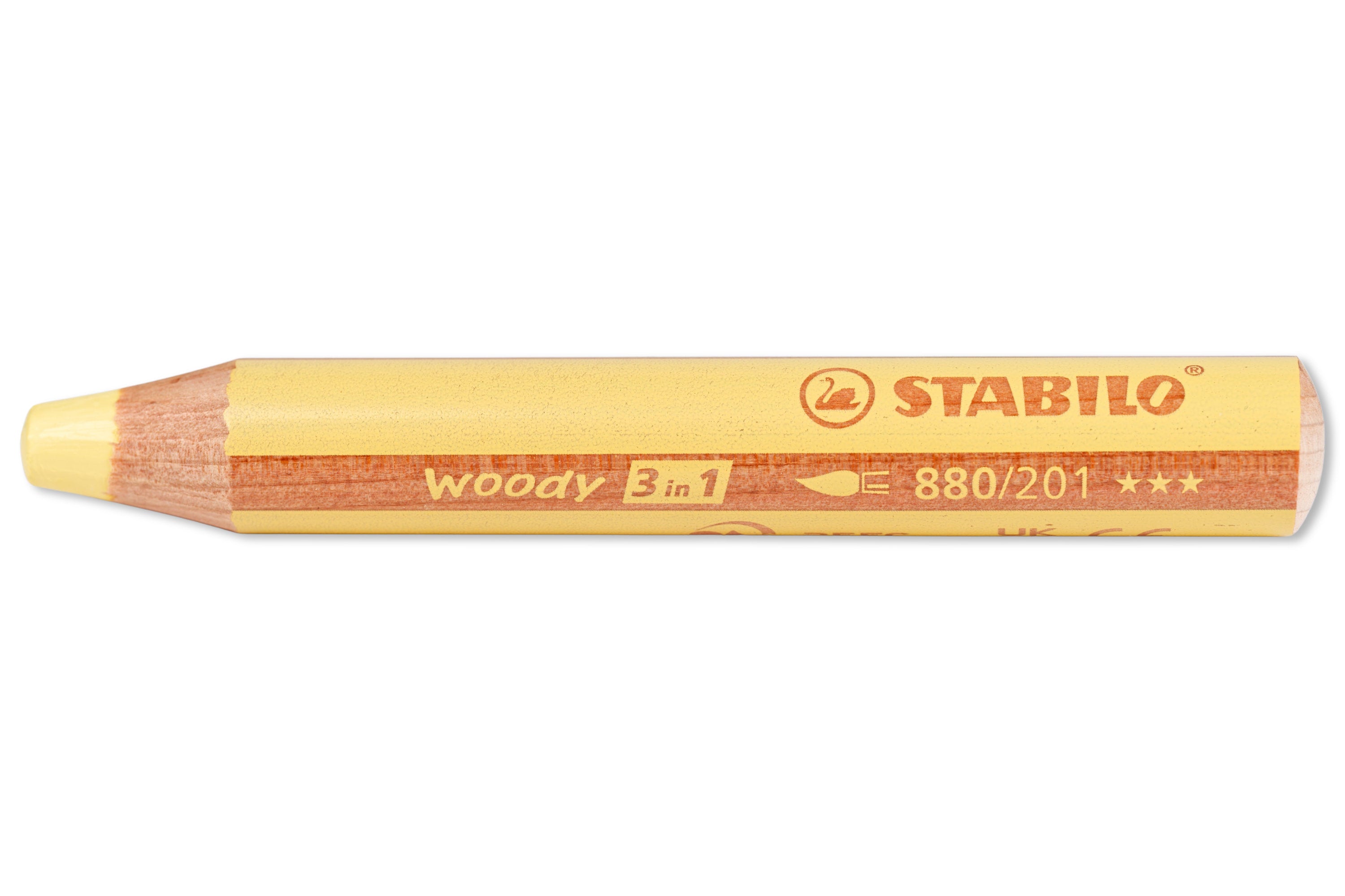 Woody 3-in-1 Pencil, #201 Pastel Yellow