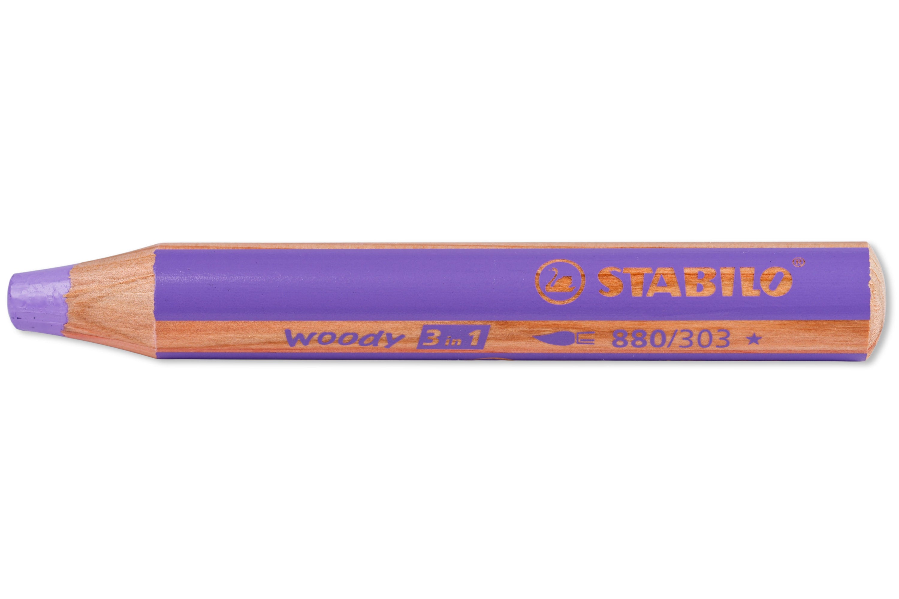 Woody 3-in-1 Pencil, #303 Pastel Lilac
