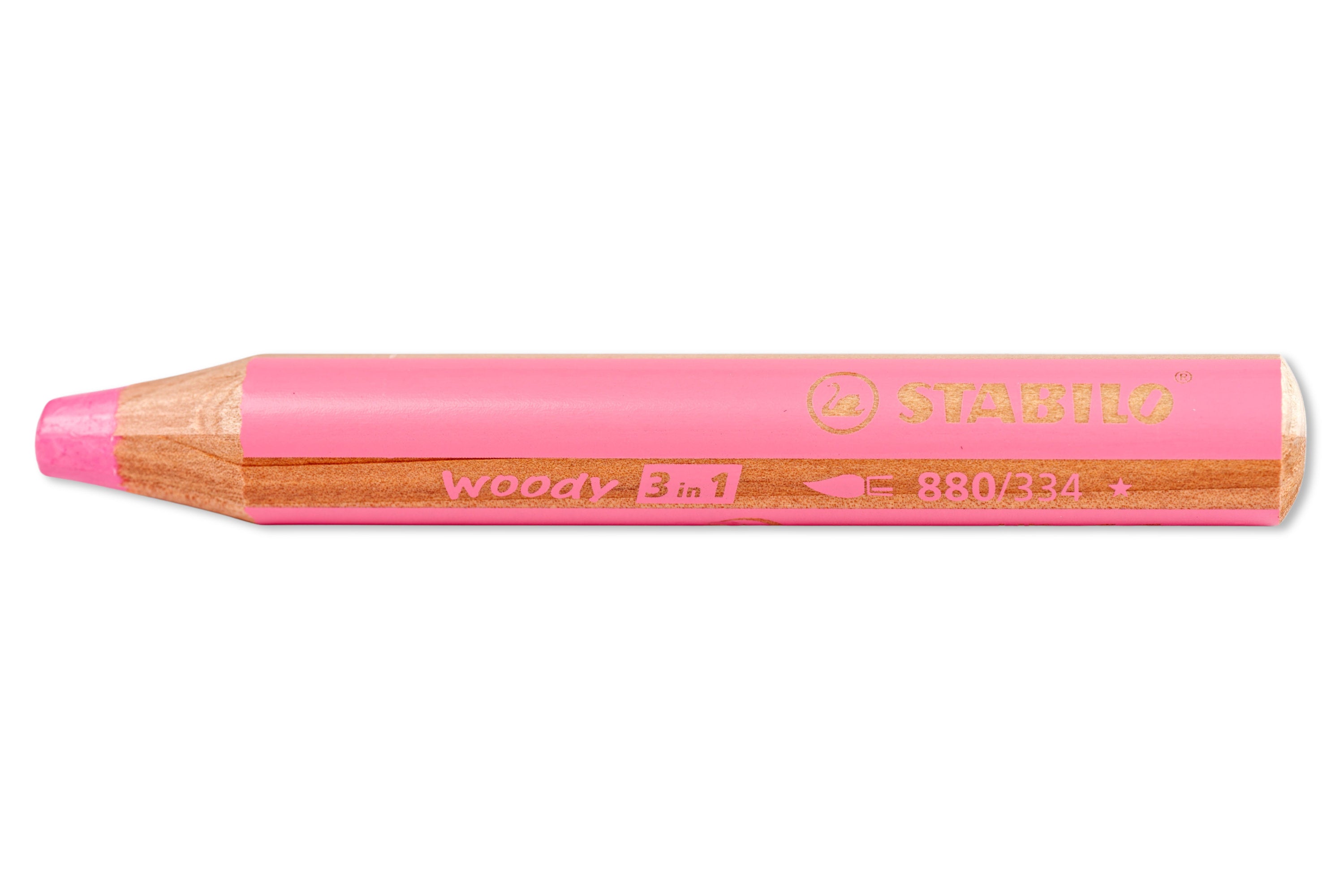 Woody 3-in-1 Pencil, #334 Pink