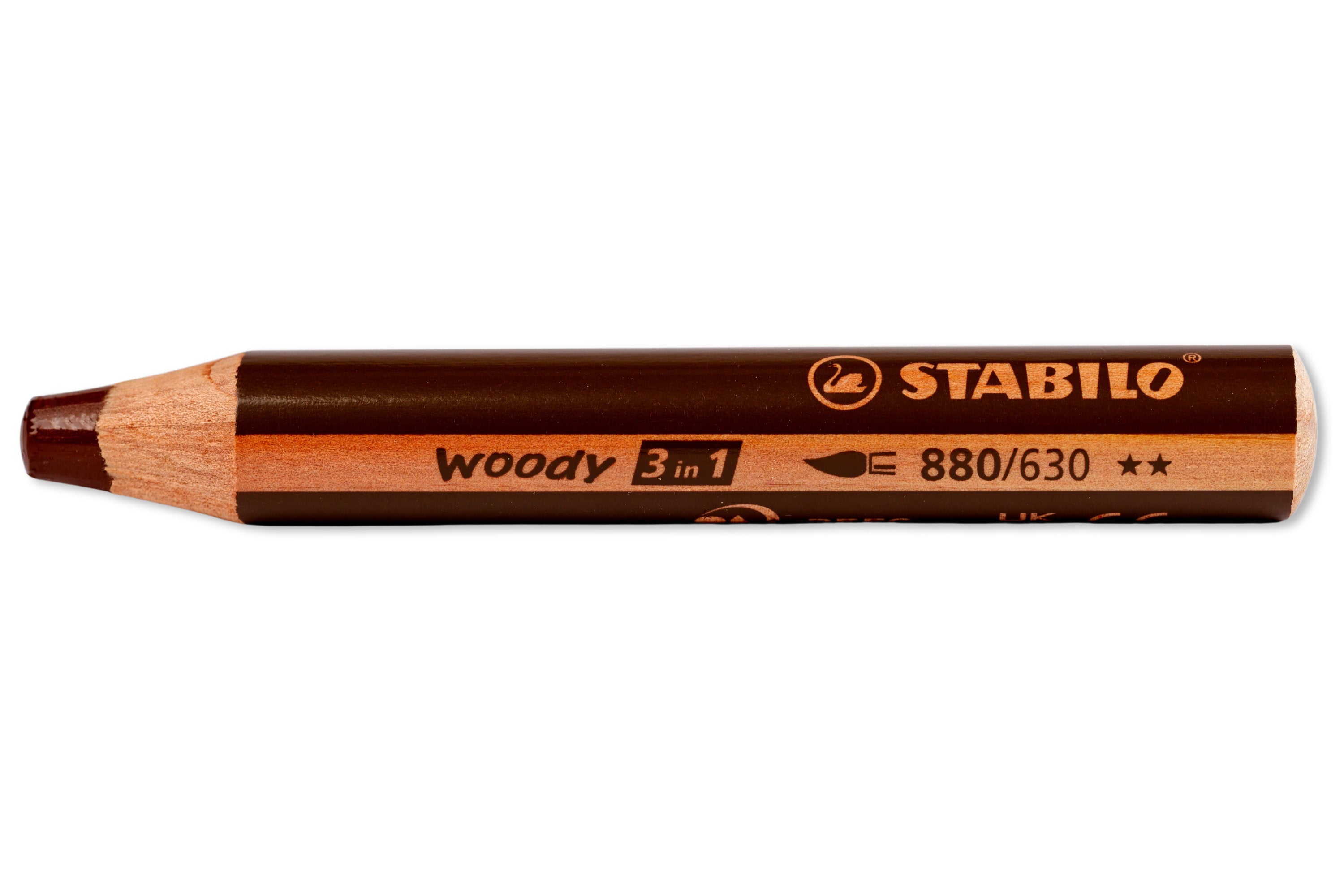 Woody 3-in-1 Pencil, #630 Brown