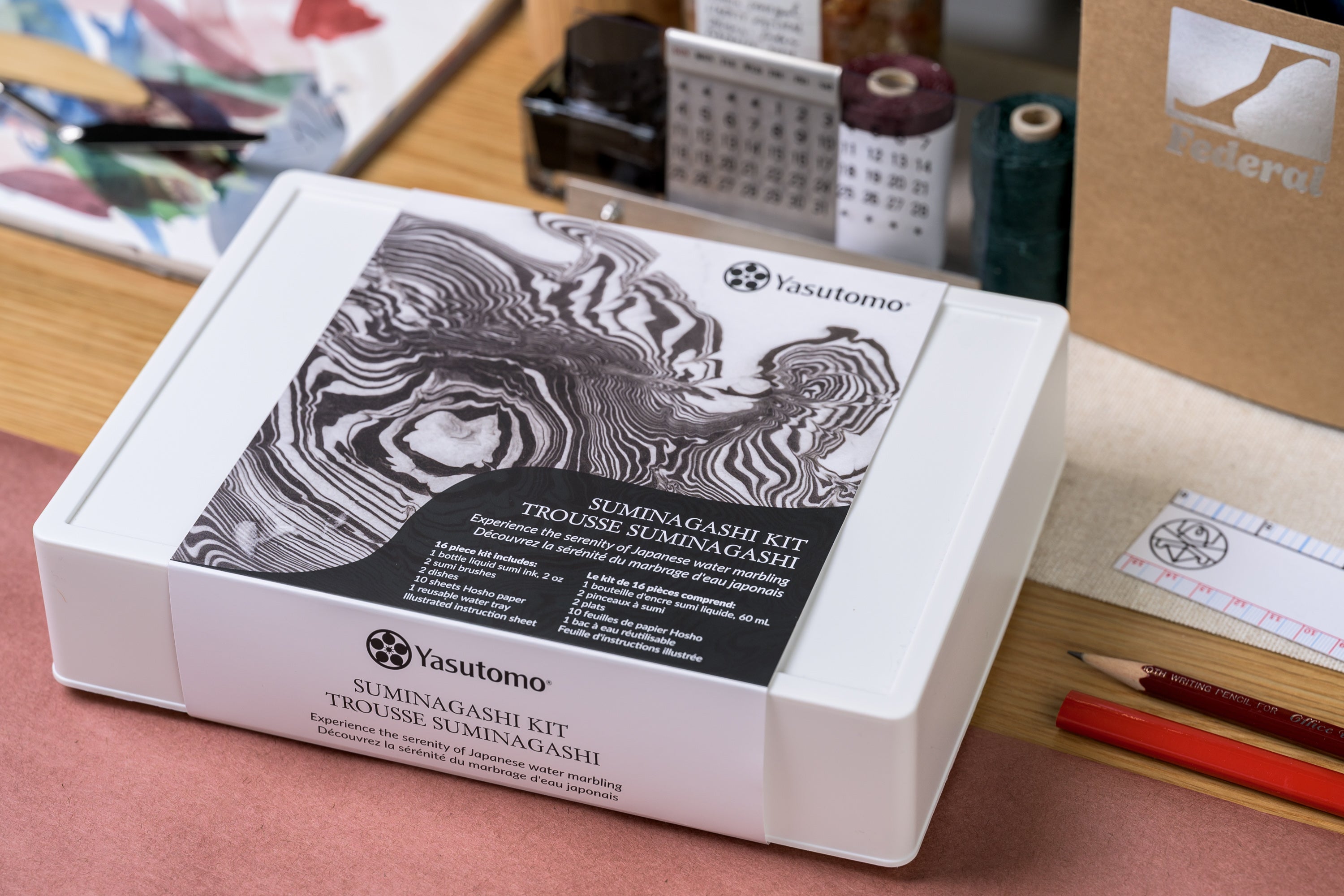 Suminagashi Paper Marbling Kit