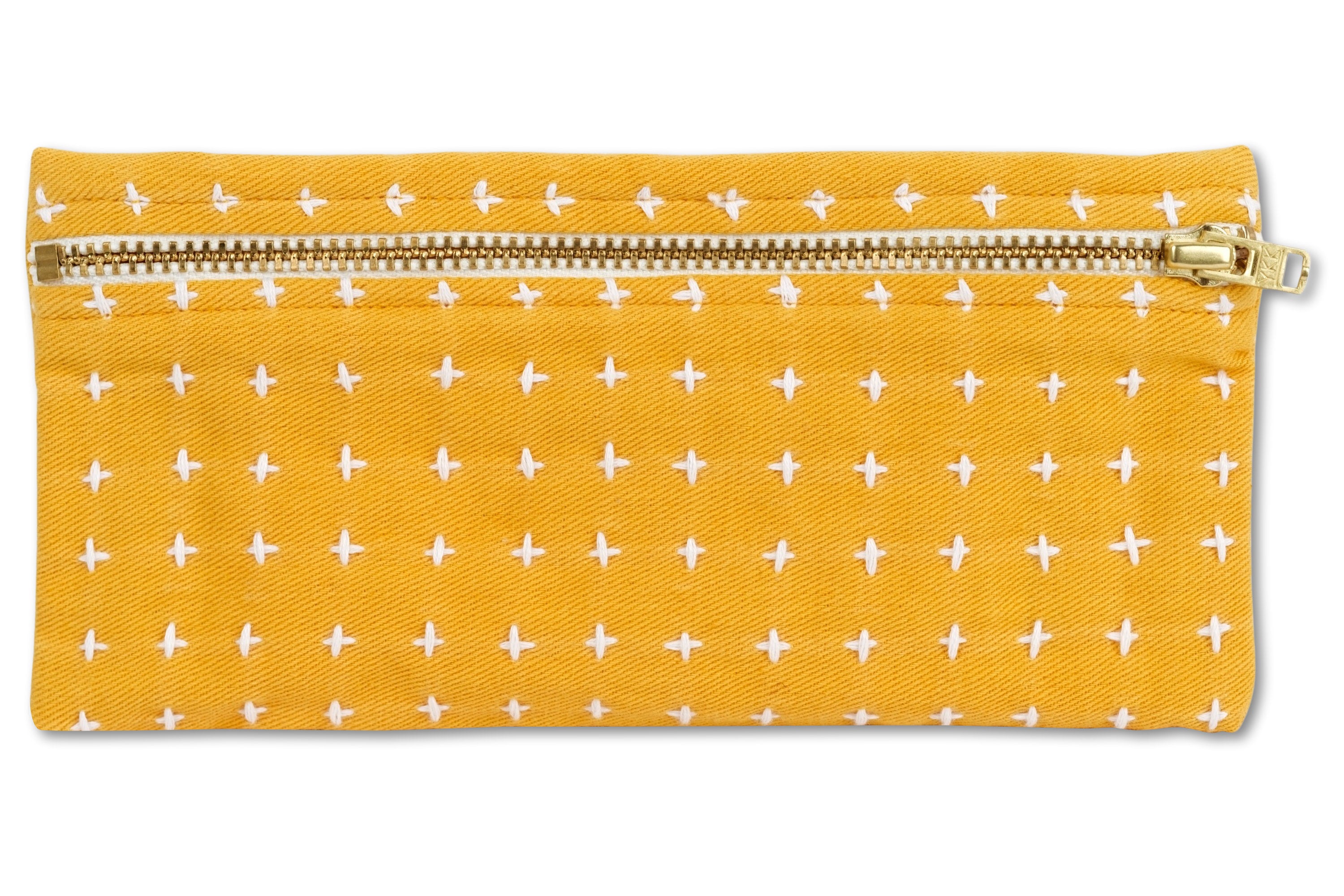 Cross-Stitch Pencil Pouch