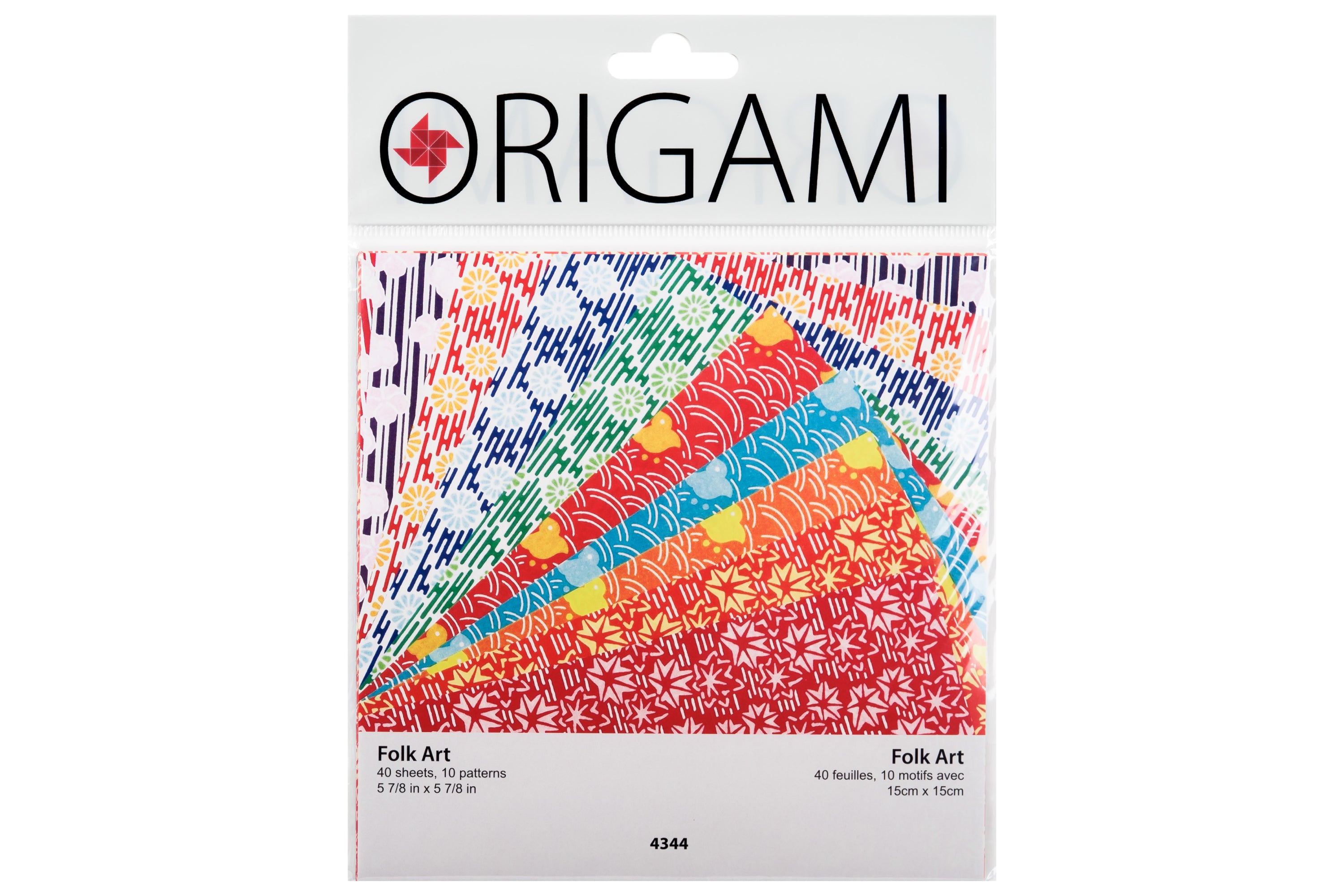 Origami Paper, 15 cm, Folk Art